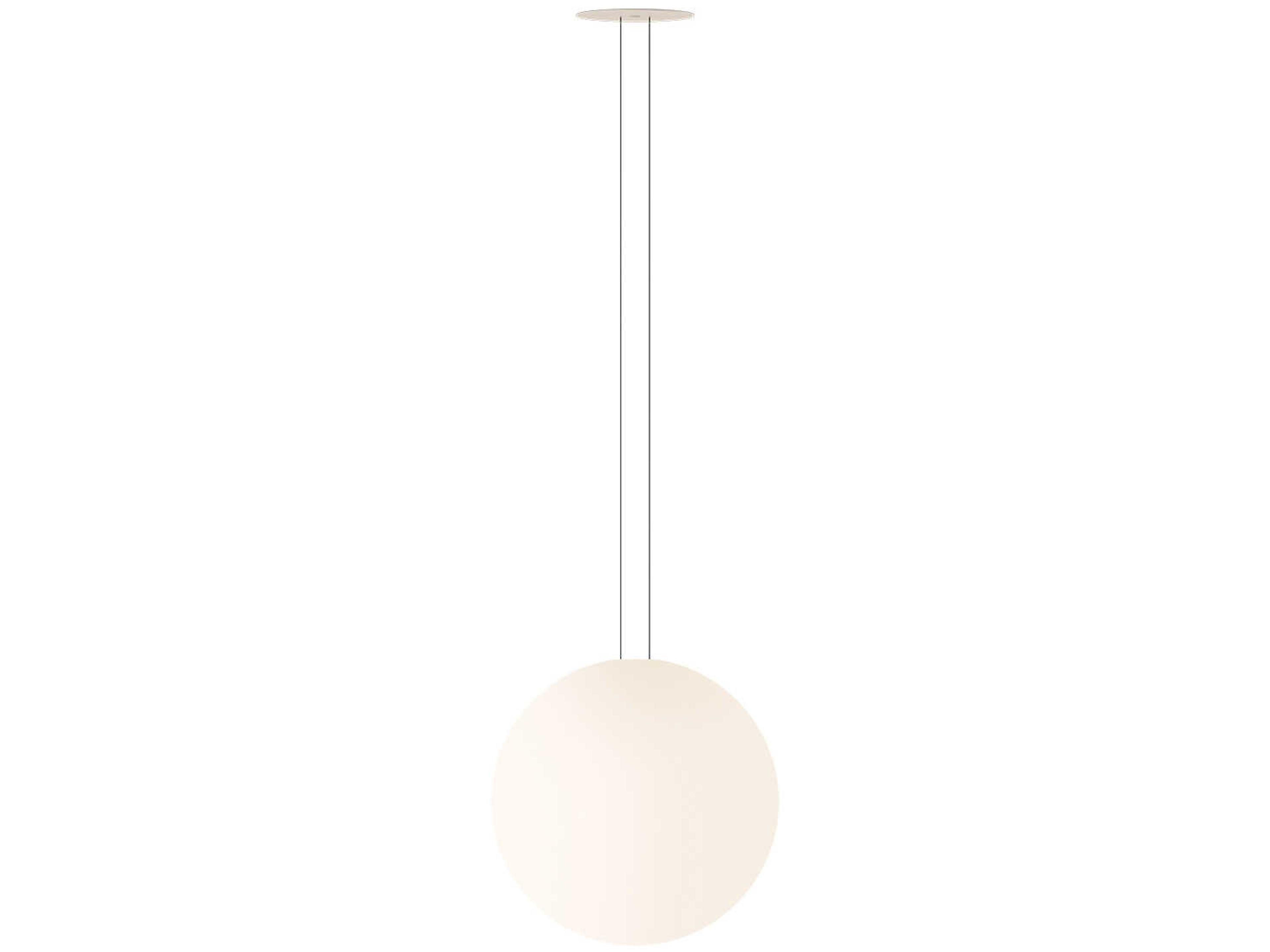 Vibia Circus Solo 1-Light White Globe Pendant