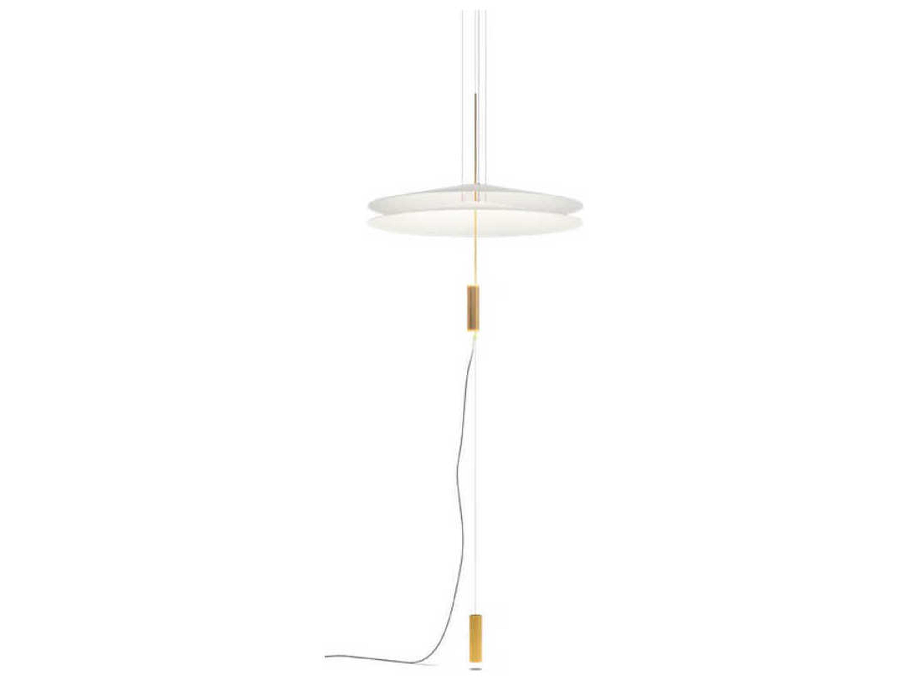 Vibia Flamingo 2-Light Black LED Empire Linear Pendant