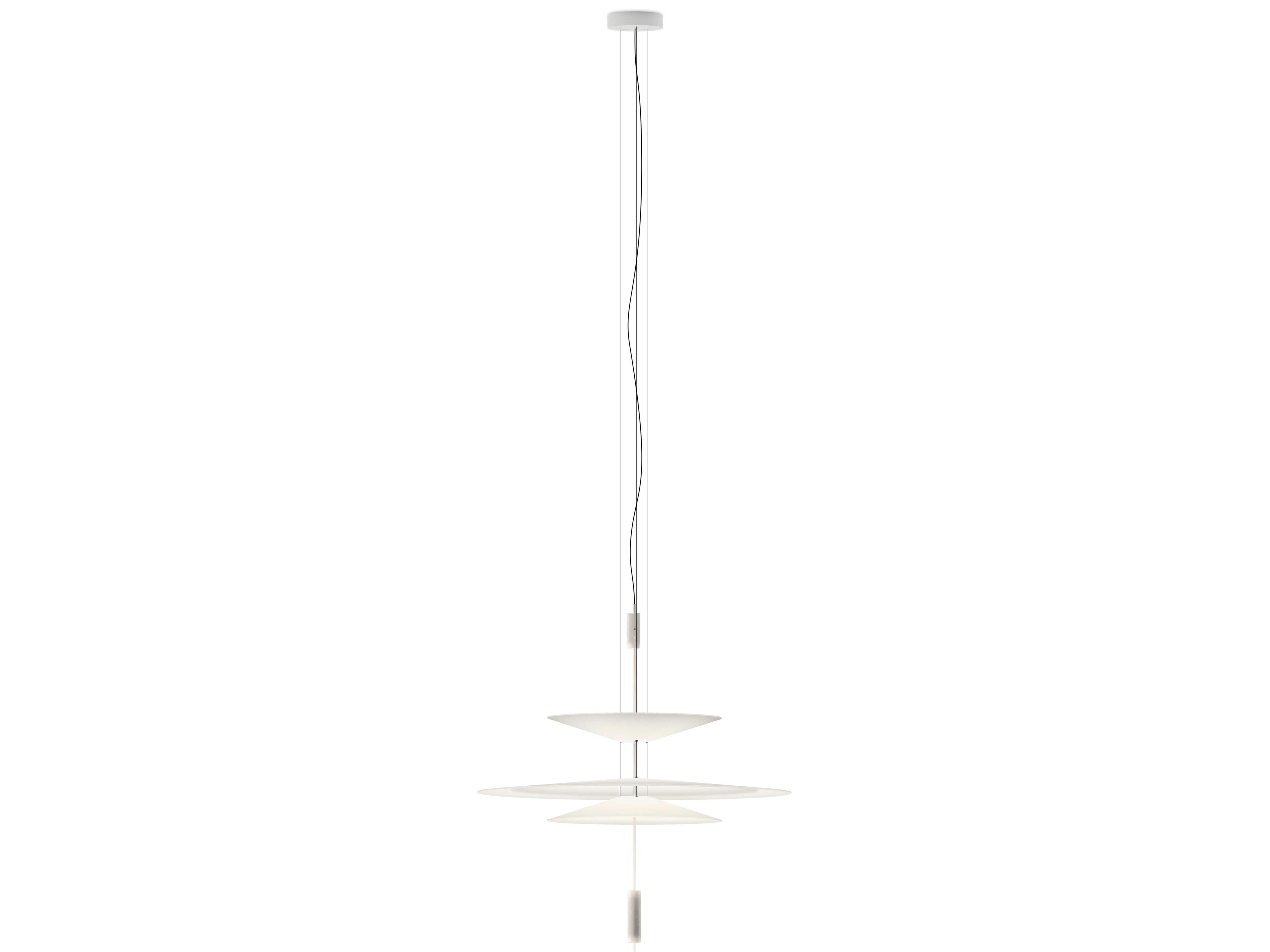 Vibia Flamingo 3-Light White Pendant