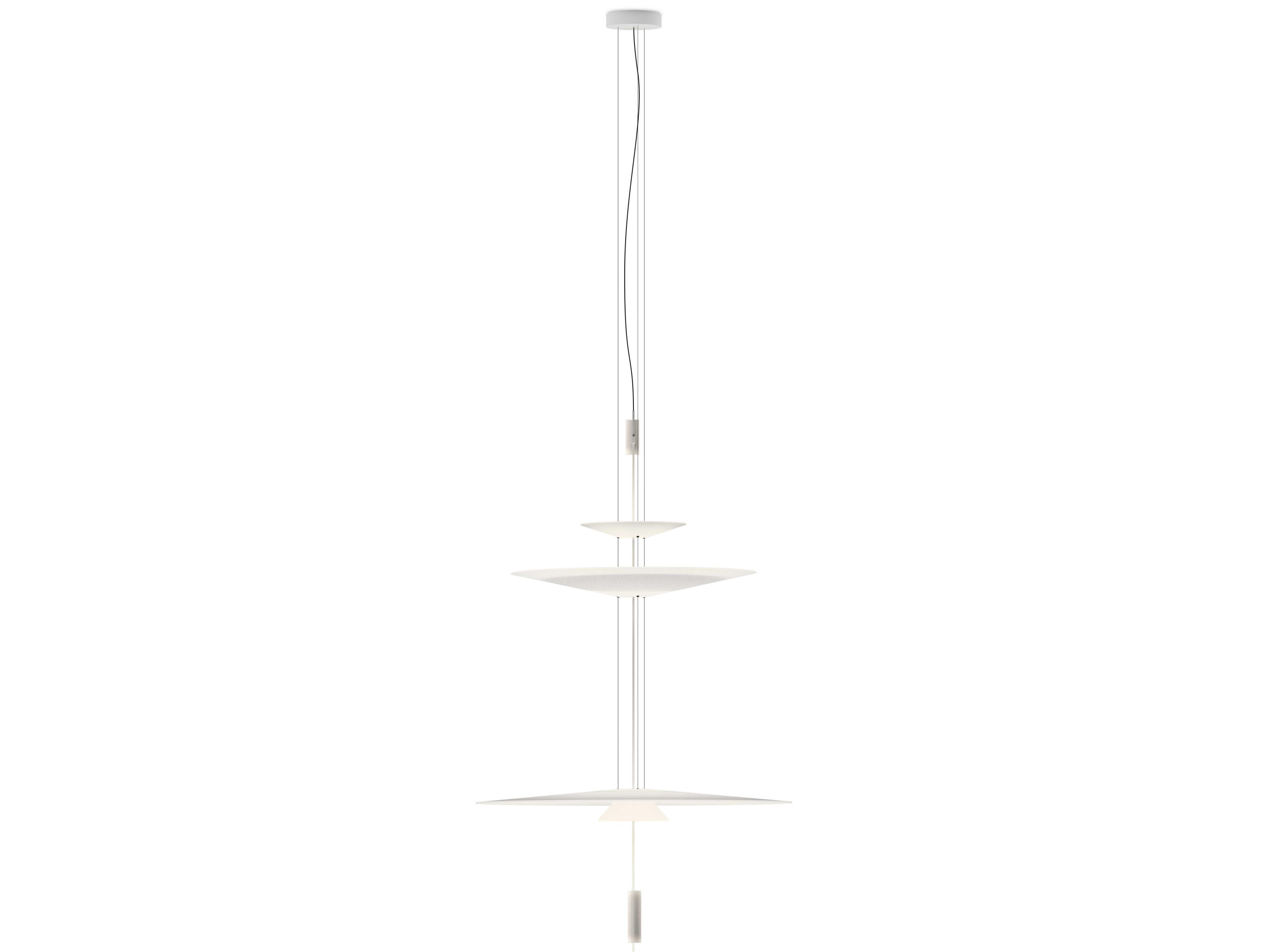 Vibia Flamingo 3-Light White Pendant