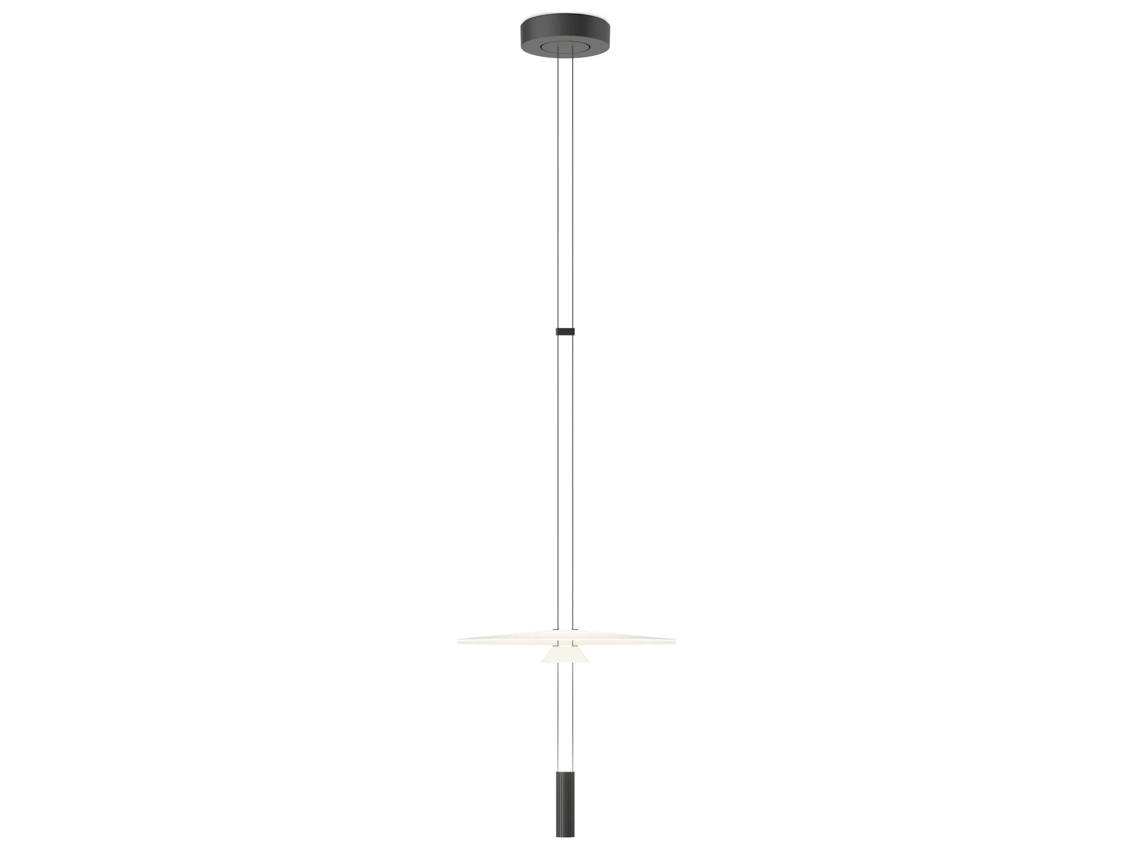 Vibia Flamingo 2-Light Black Round Pendant