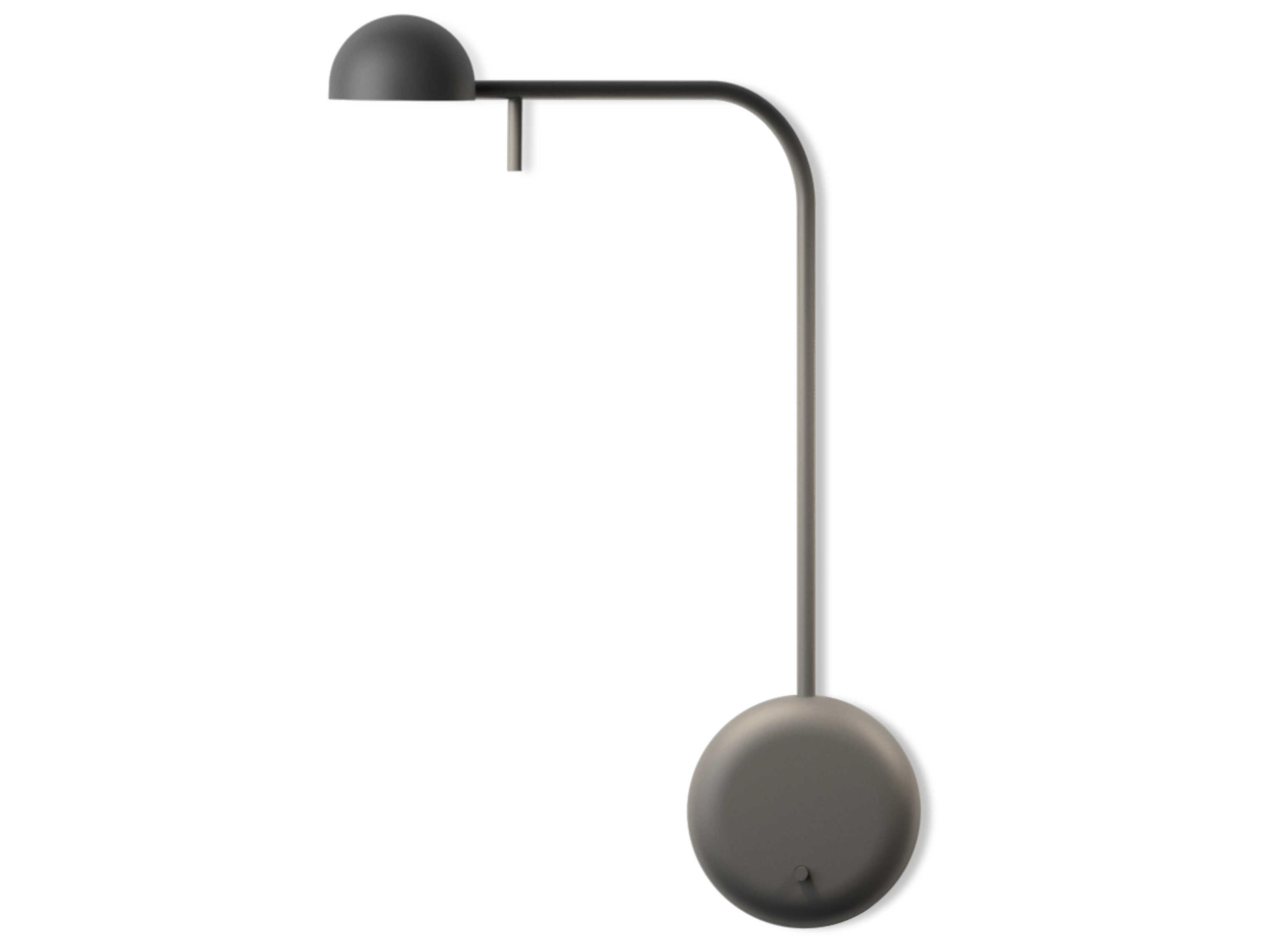 Vibia Pin 1-Light Black Wall Sconce