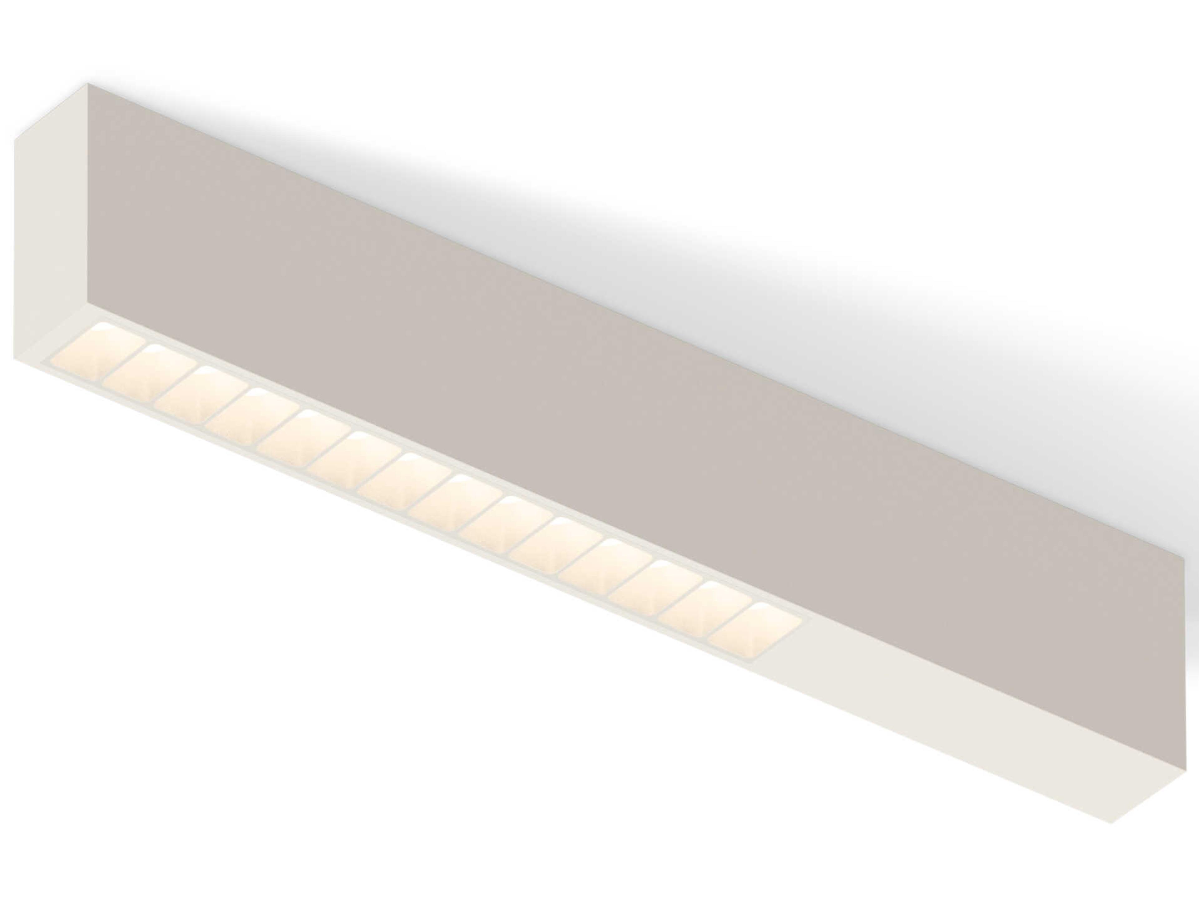 Vibia Offset 1-Light Warm White Linear Flush Mount