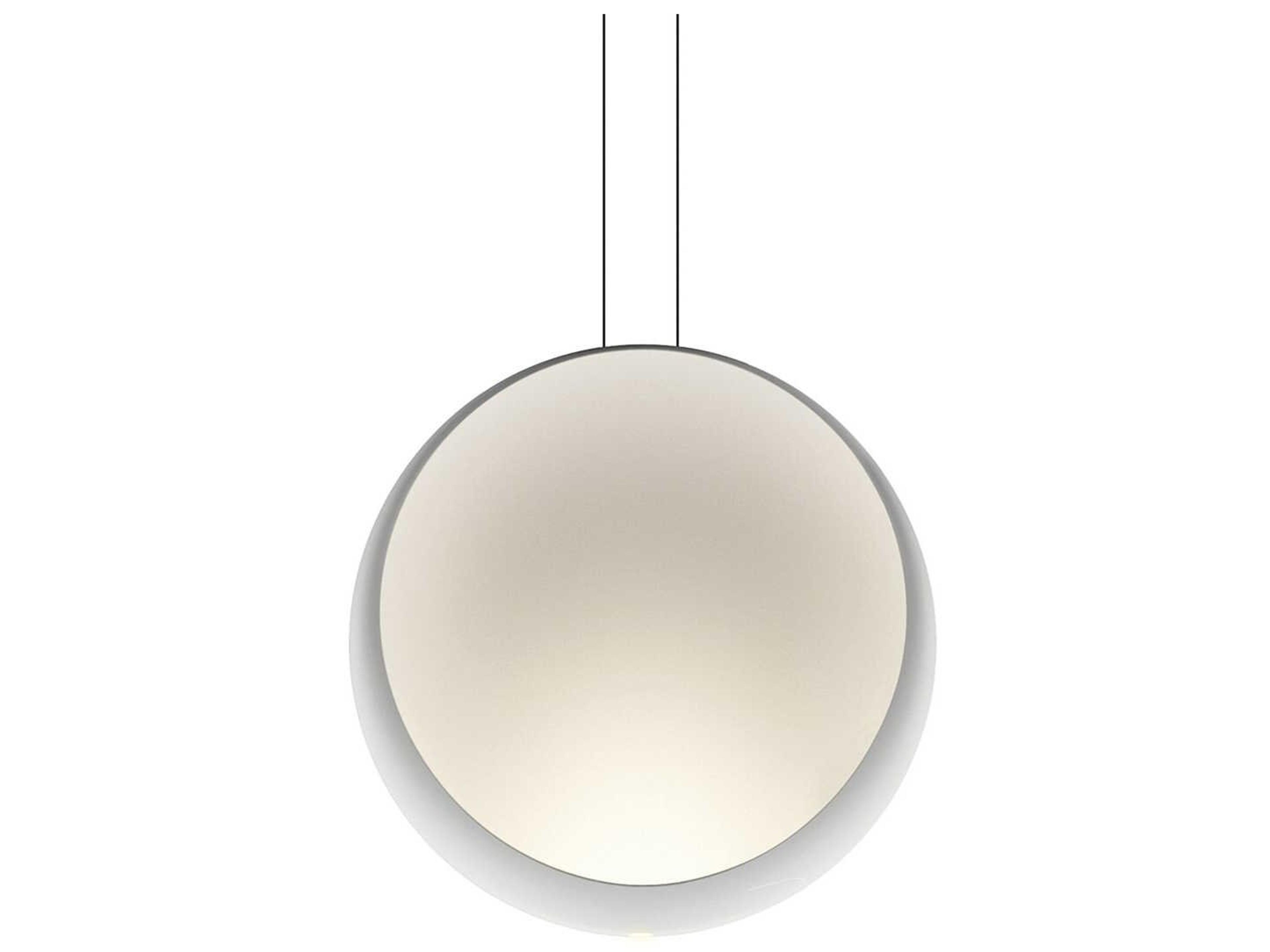 Vibia Cosmos 2-Light White Round Pendant