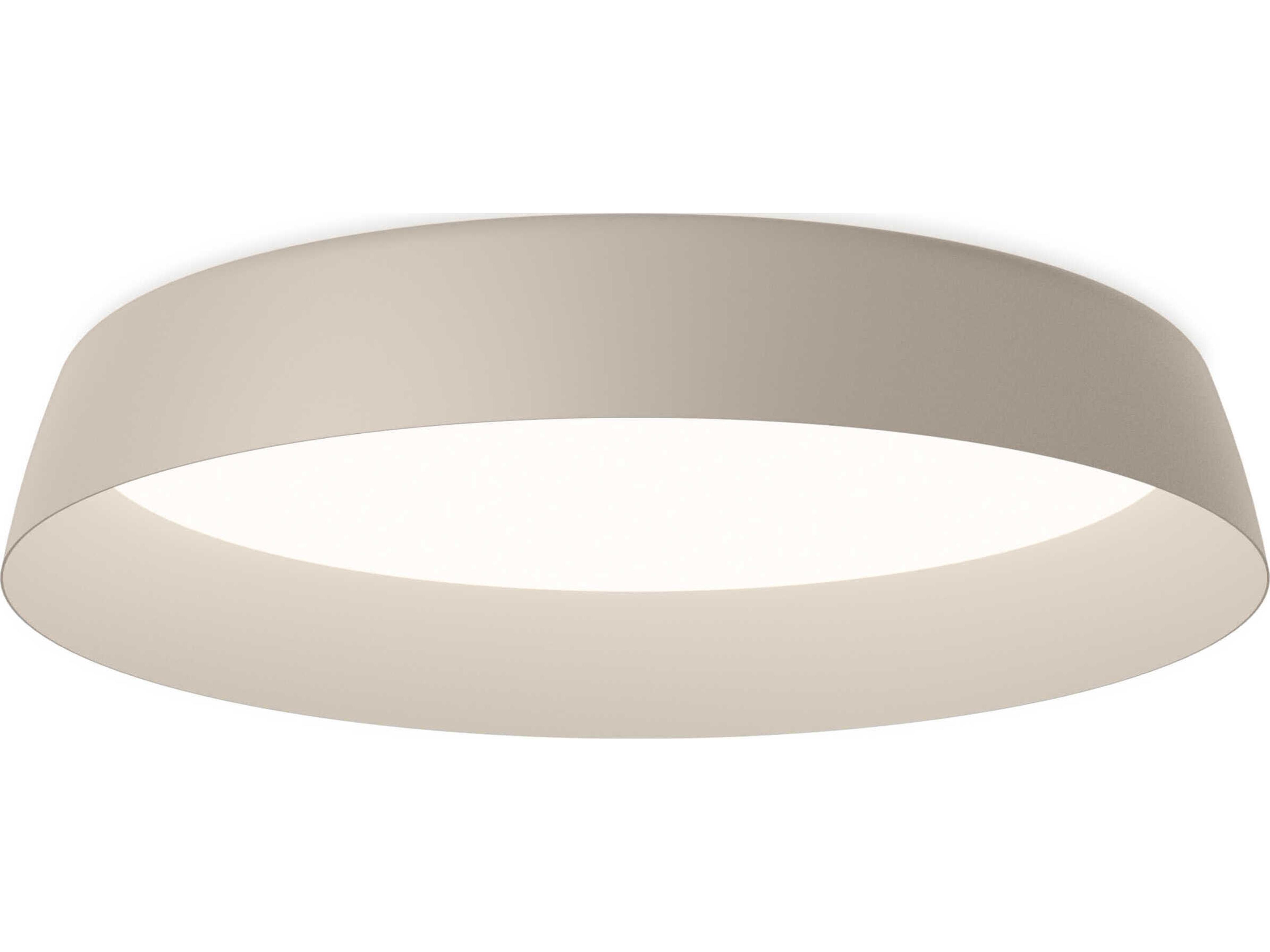 Vibia Bigger 1-Light Off White Round Flush Mount