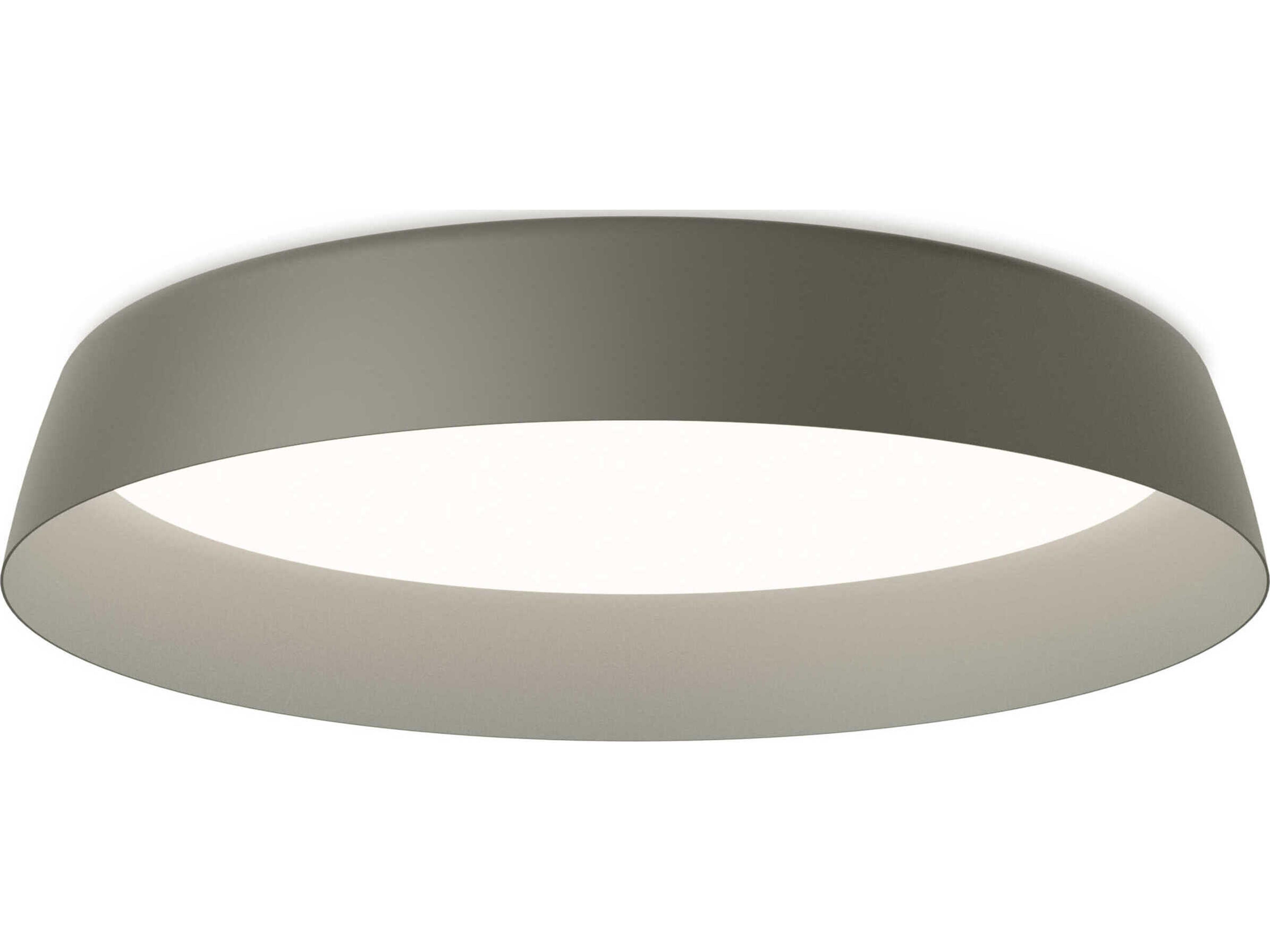 Vibia Bigger 1-Light Green Round Flush Mount