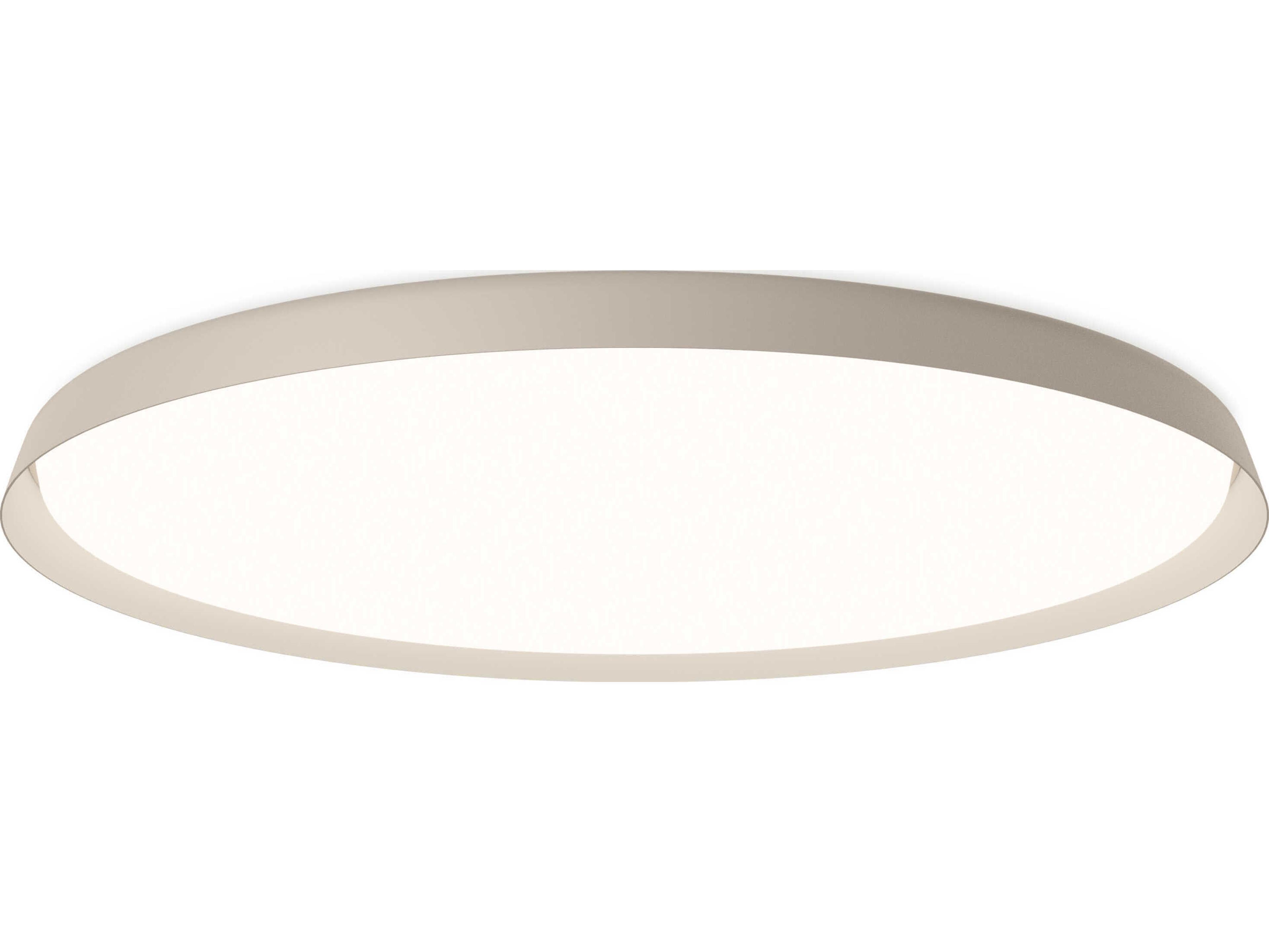 Vibia Bigger 1-Light Off White Round Flush Mount