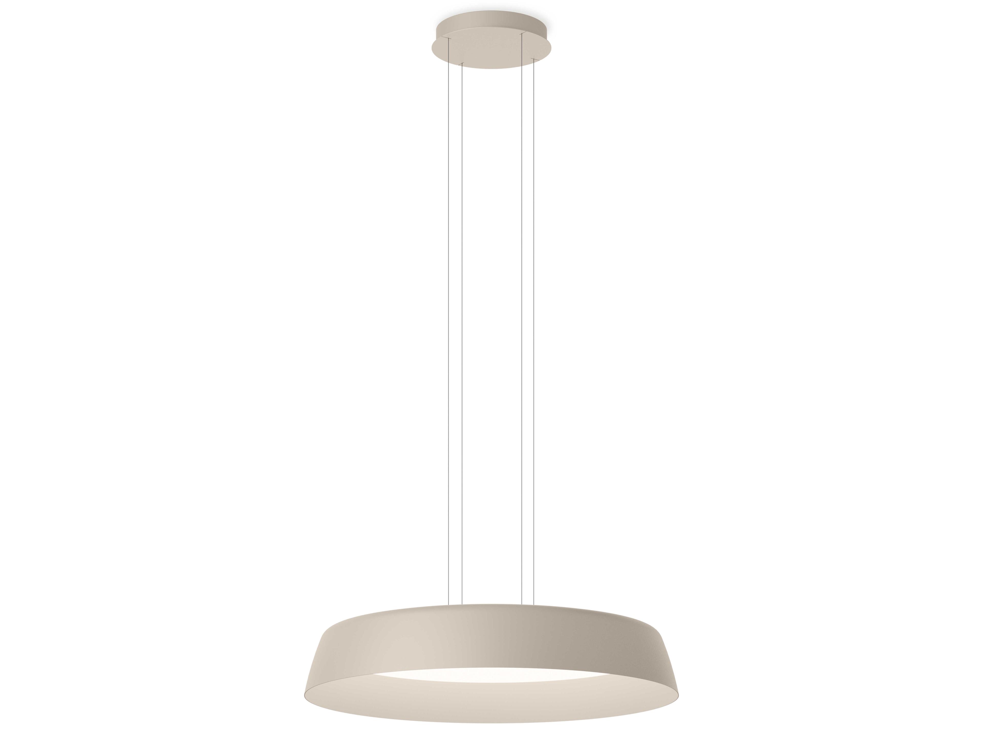 Vibia Bigger 1-Light Off White Round Pendant