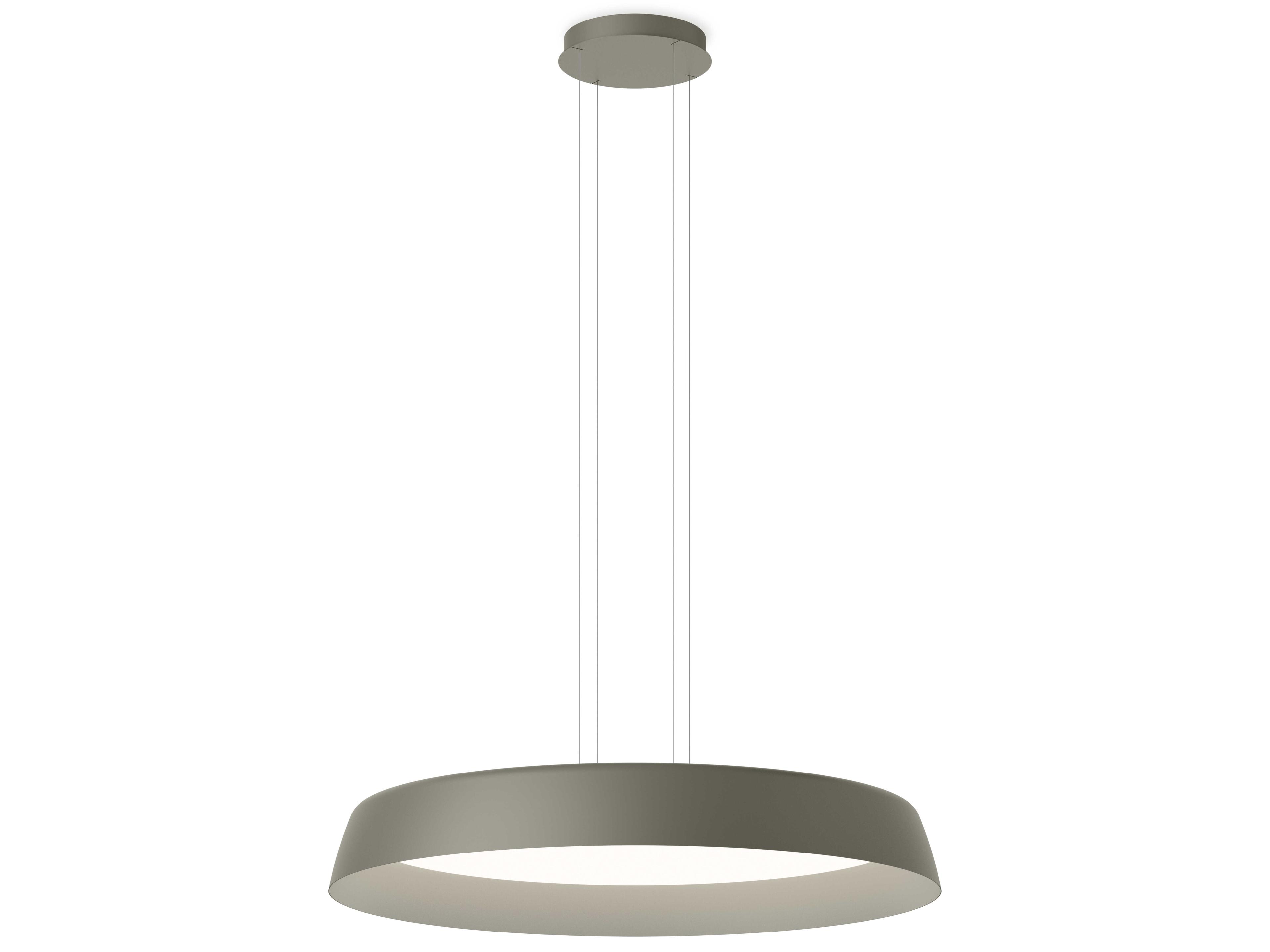 Vibia Bigger 1-Light Green Round Pendant