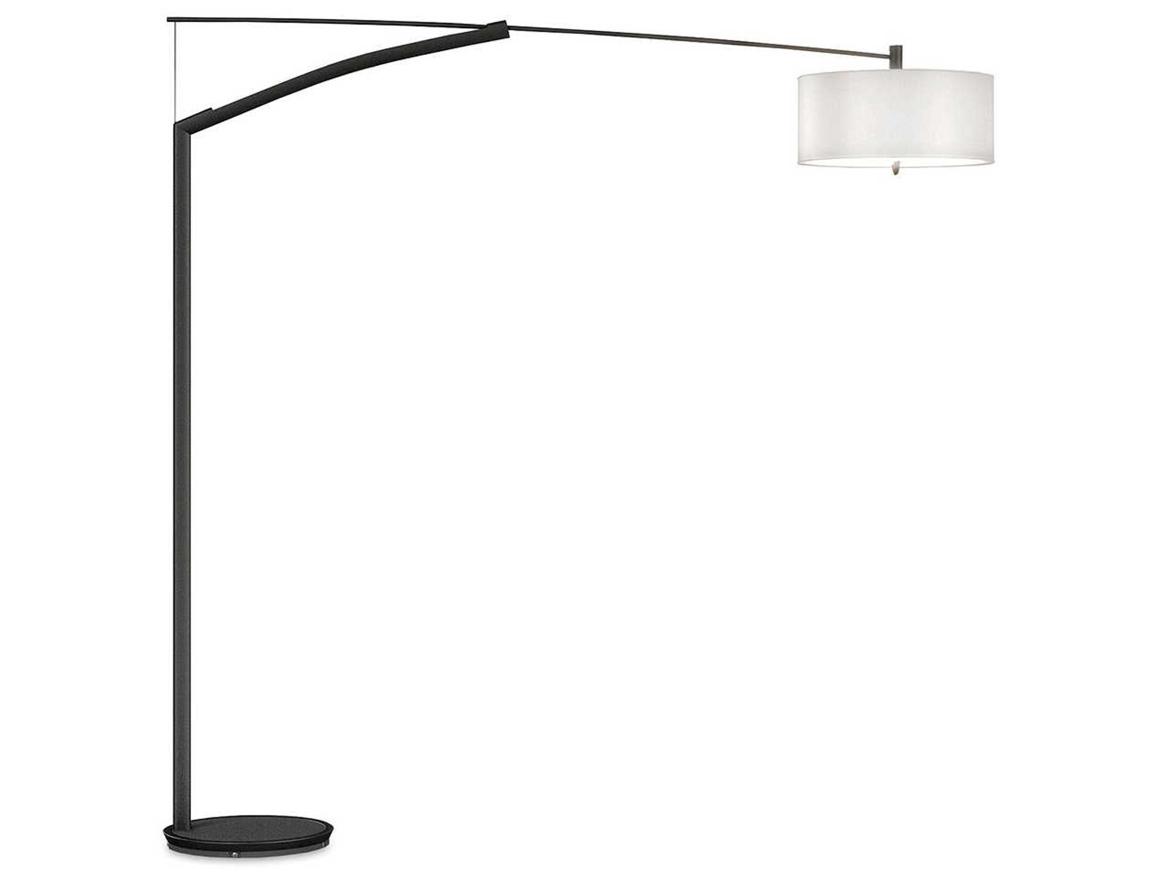 Vibia Balance Graphite Gray Floor Lamp