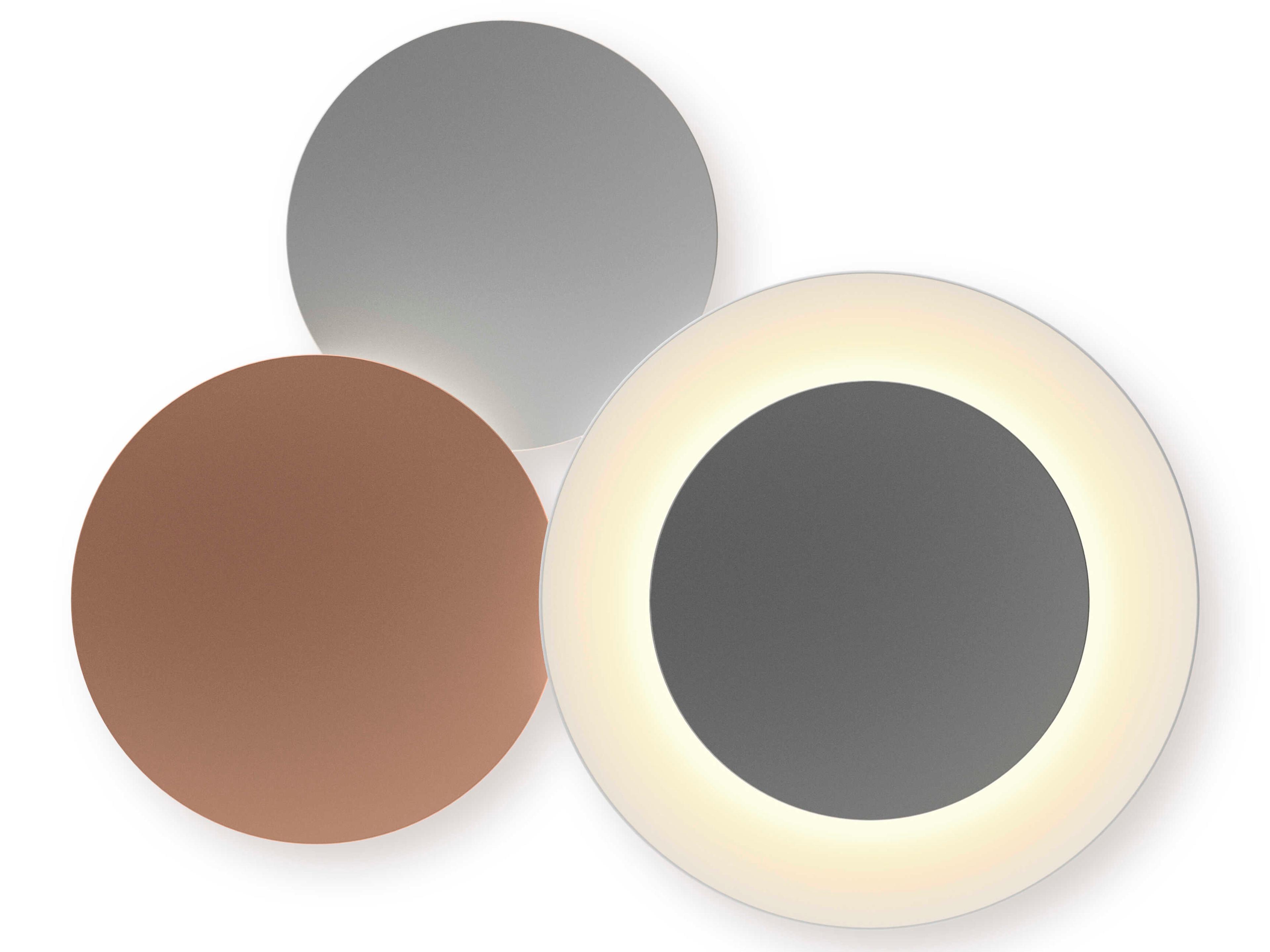 Vibia Puck 3-Light Brown Wall Sconce