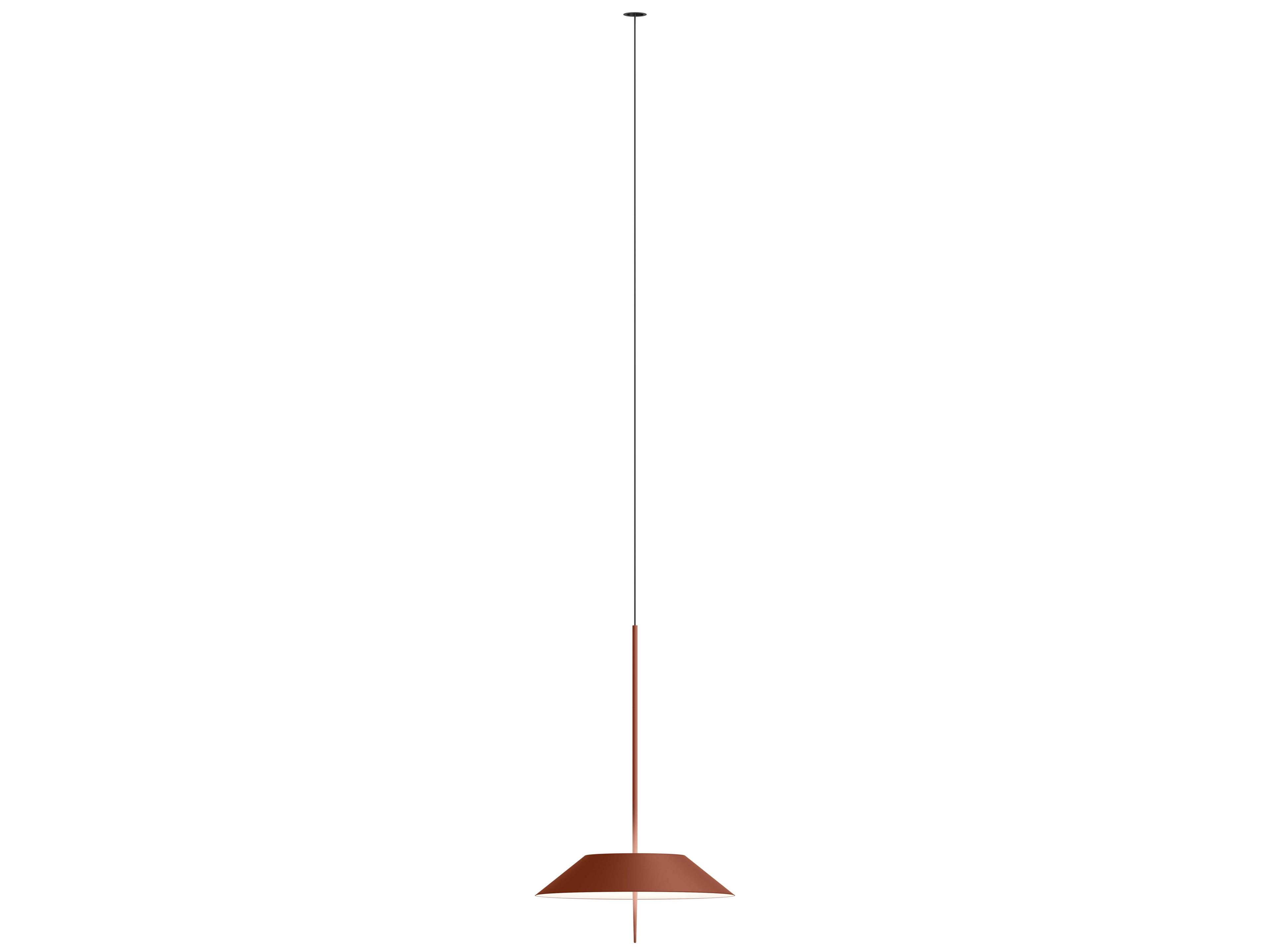 Vibia Mayfair 2-Light Terra Dark Red Mini Pendant