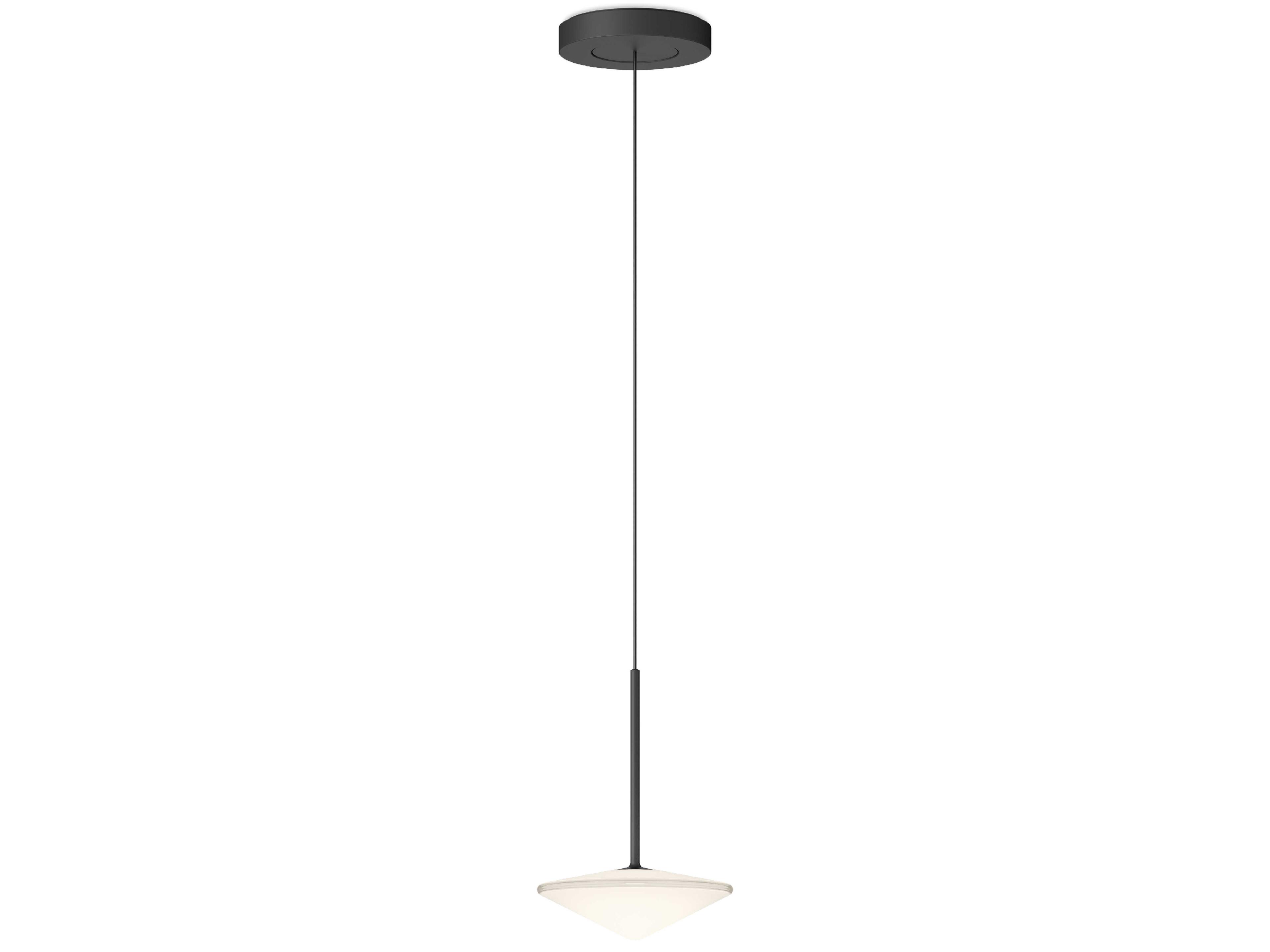 Vibia Tempo 1-Light Graphite Gray Mini Pendant