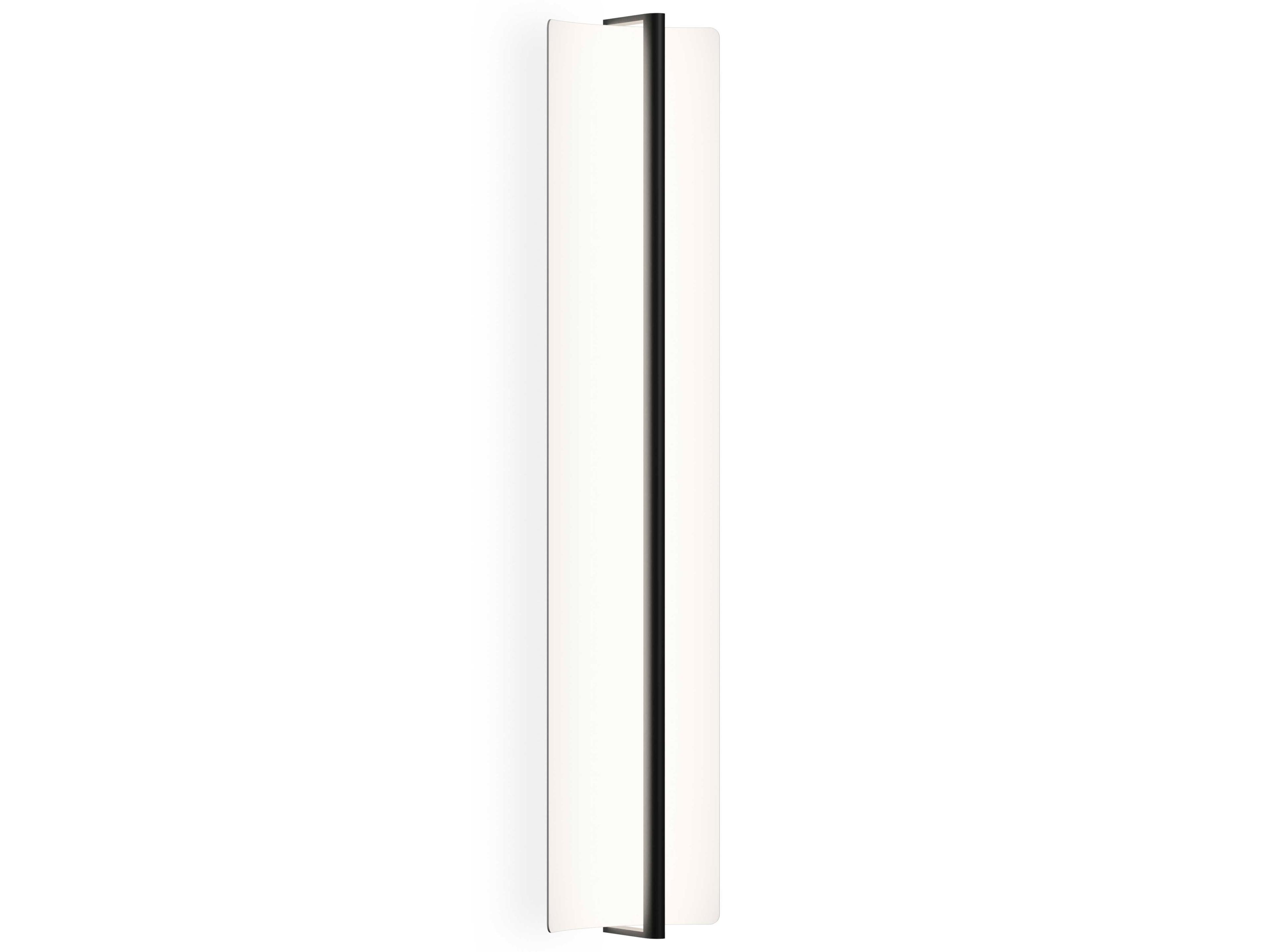 Vibia Kontorno 1-Light Black Wall Sconce
