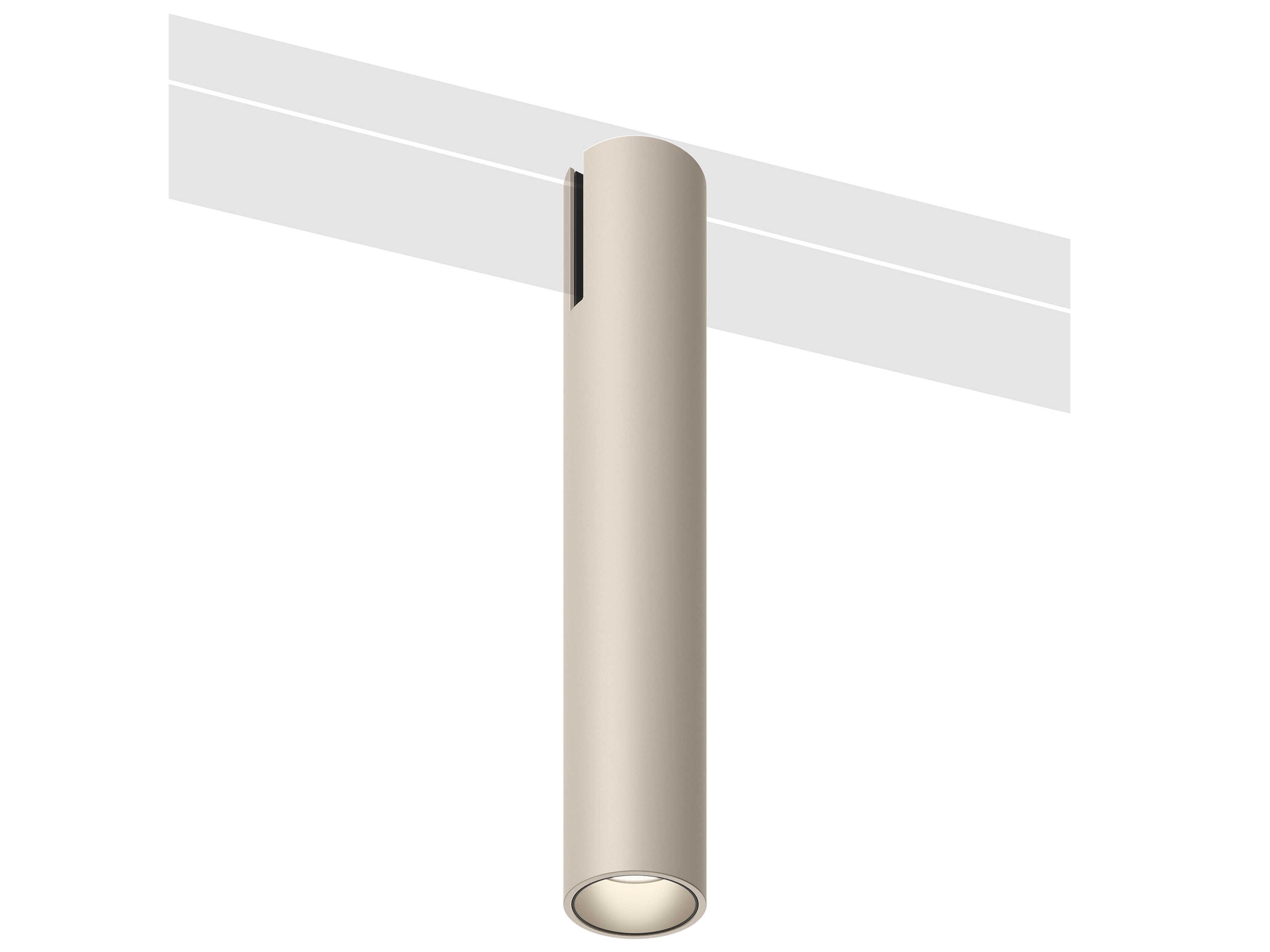 Vibia Bind 1-Light Off White Cylinder Spot Light