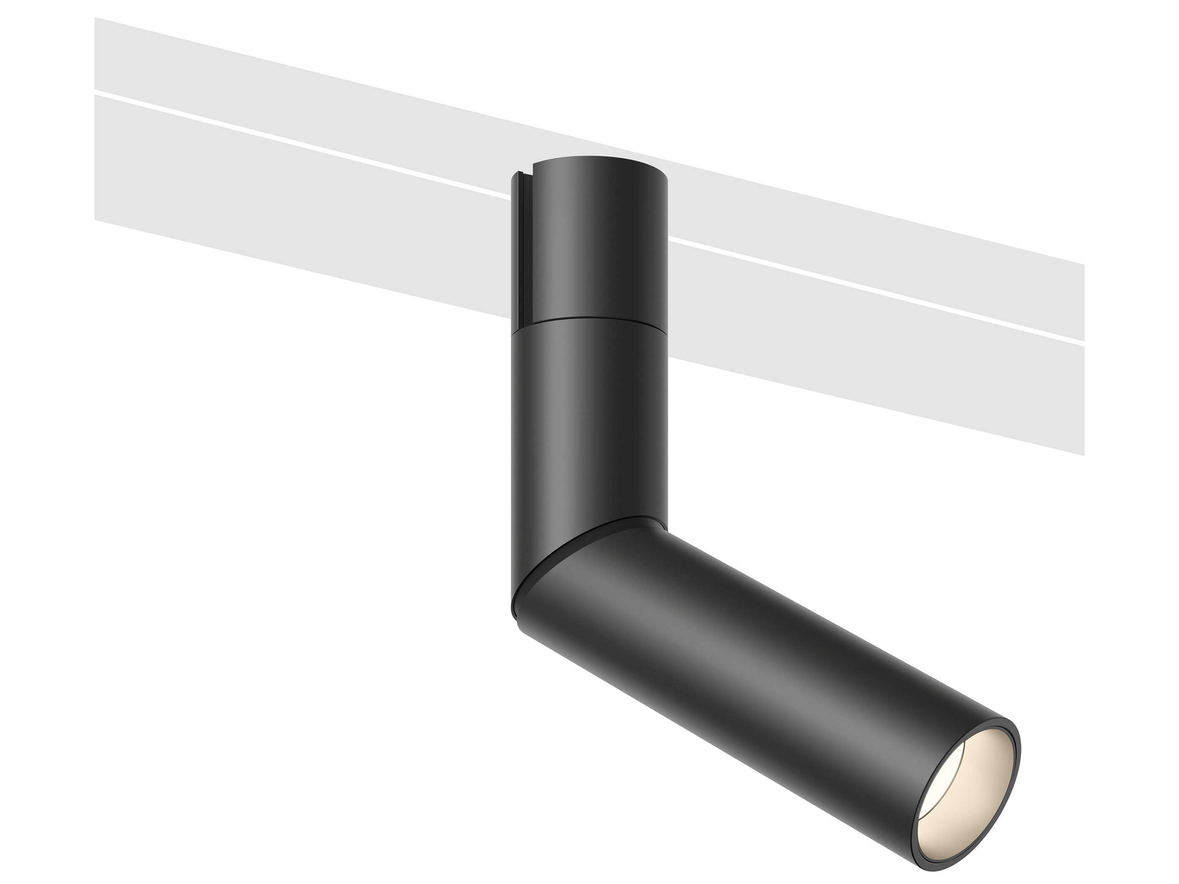Vibia Bind 1-Light Black Cylinder Spot Light