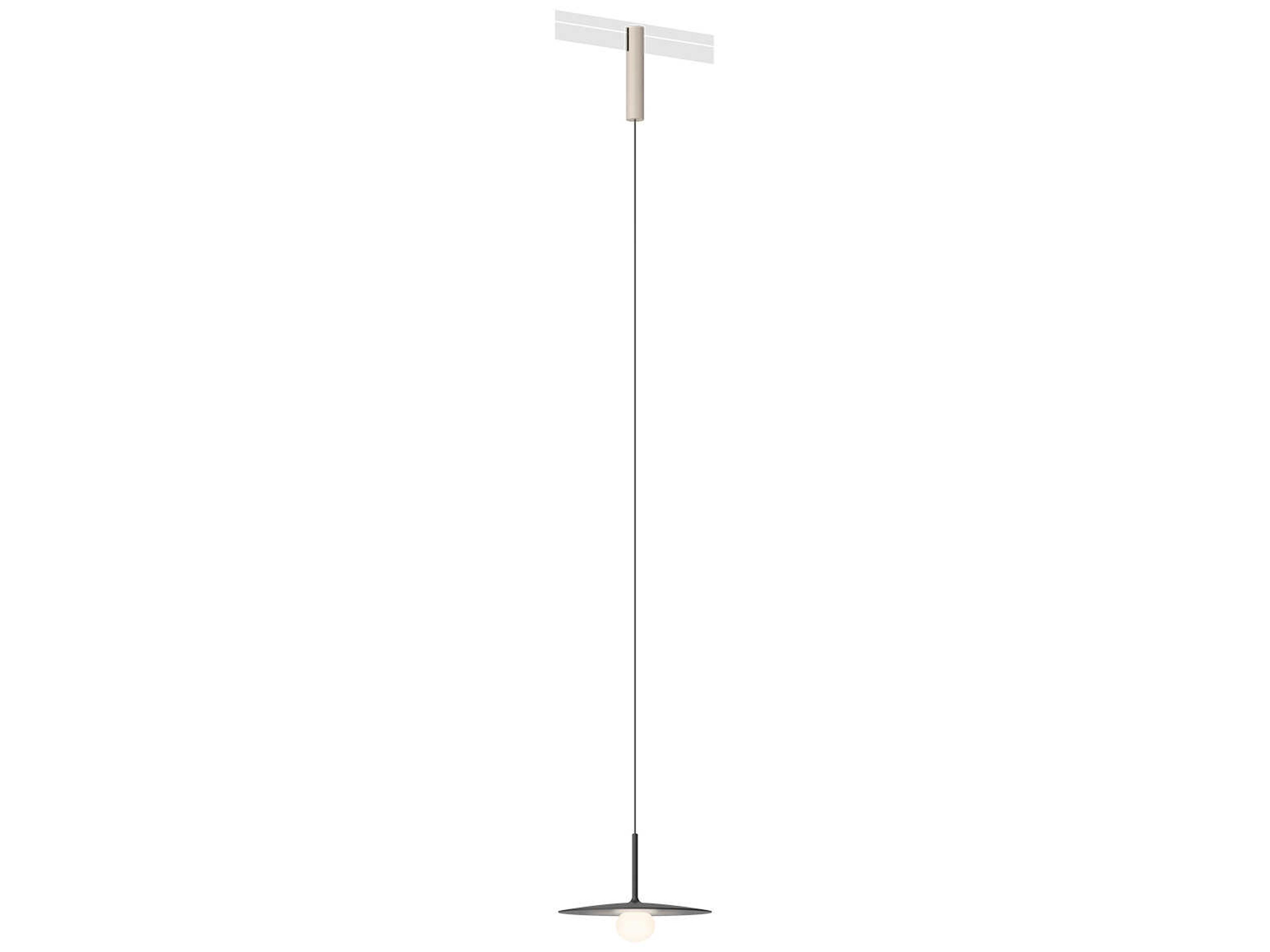 Vibia Bind 1-Light White Round Track & Rail Light