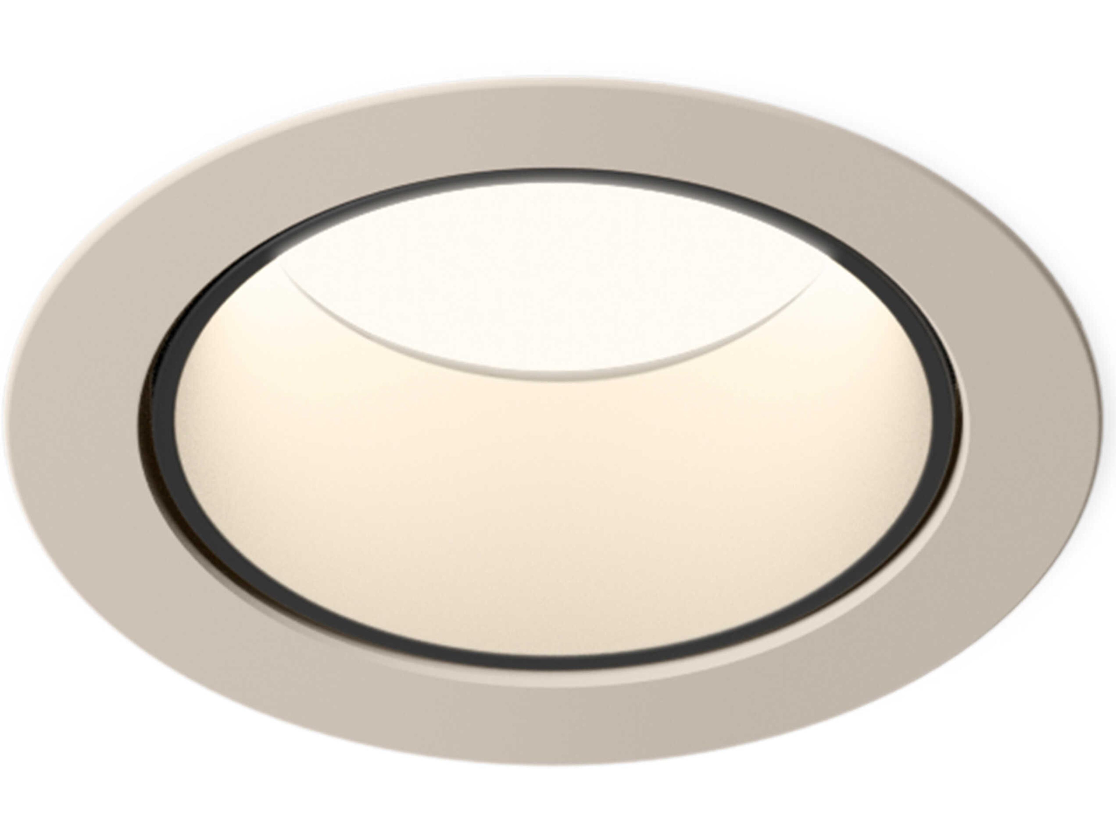Vibia Bind Solo 1-Light White Round Recessed Light
