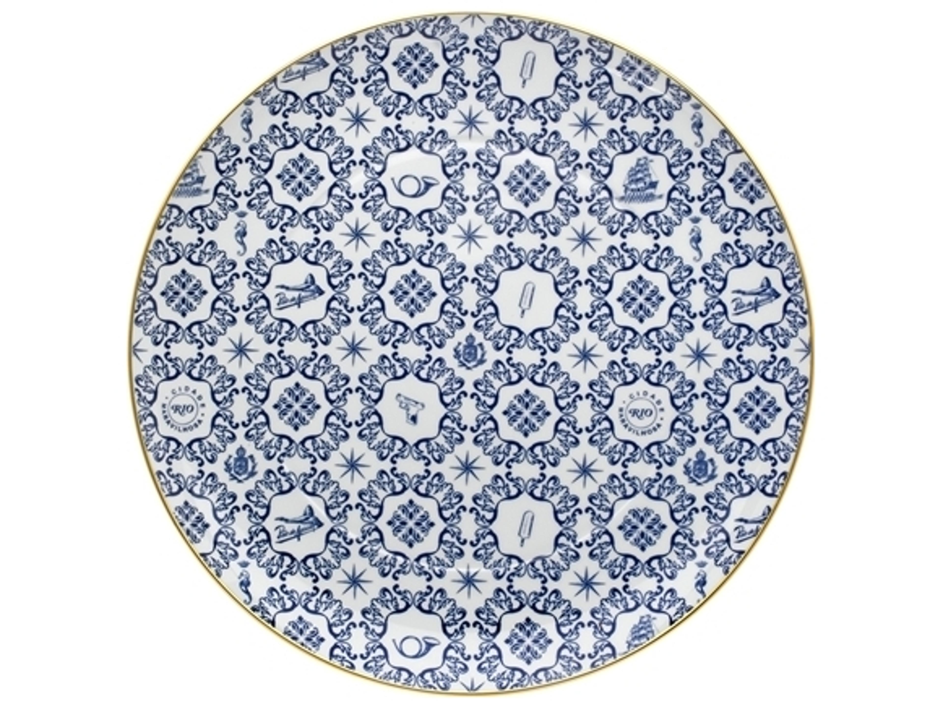 Vista Alegre Transatlantica XL Charger Plate