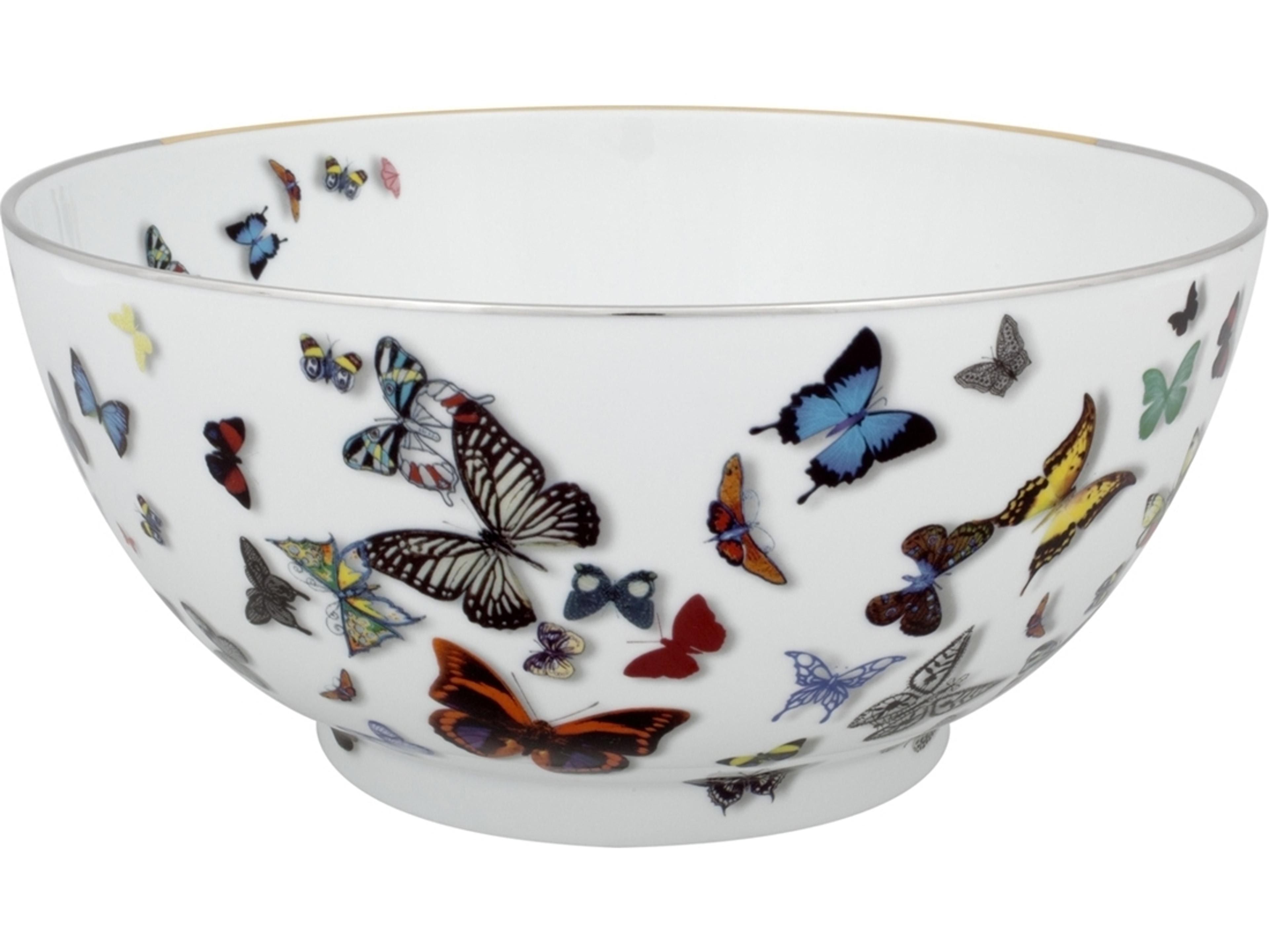 Vista Alegre Lacroix Butterfly Parade Salad Bowl
