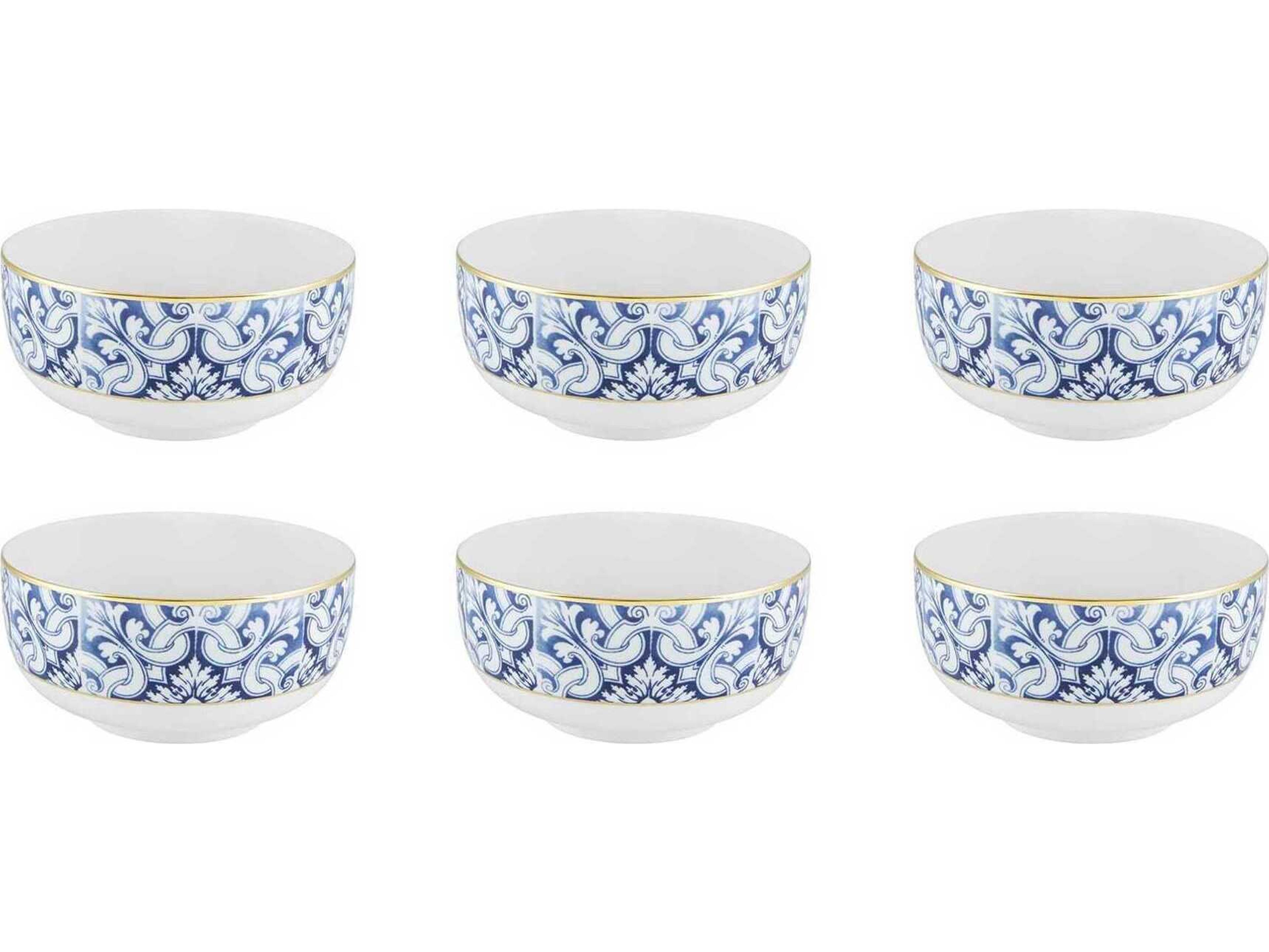 Vista Alegre Transatlantica Bowl Set of 6