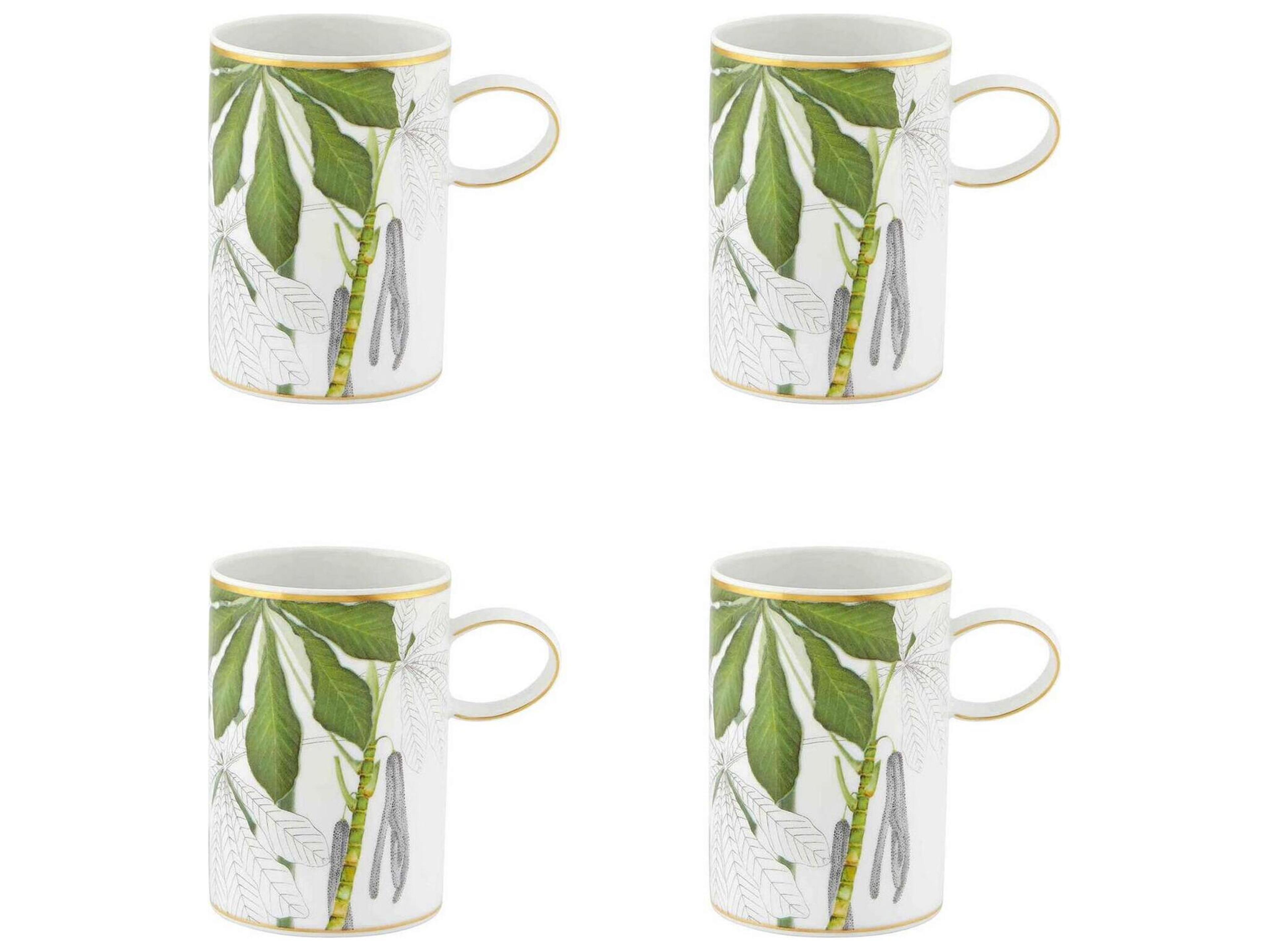 Vista Alegre Amazonia Mug Set of 4