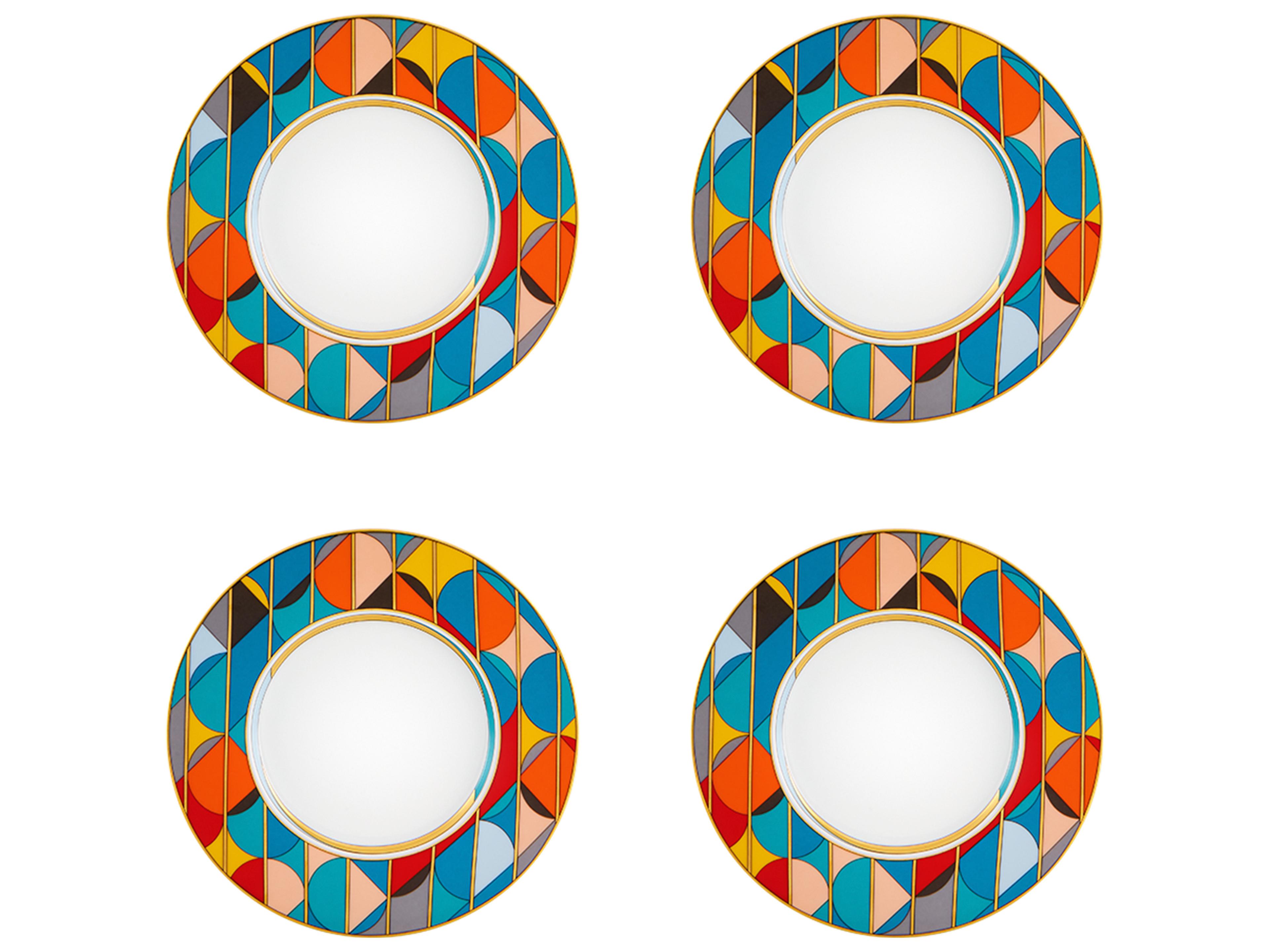 Vista Alegre Futurismo Bread and Butter Plate Set of 4