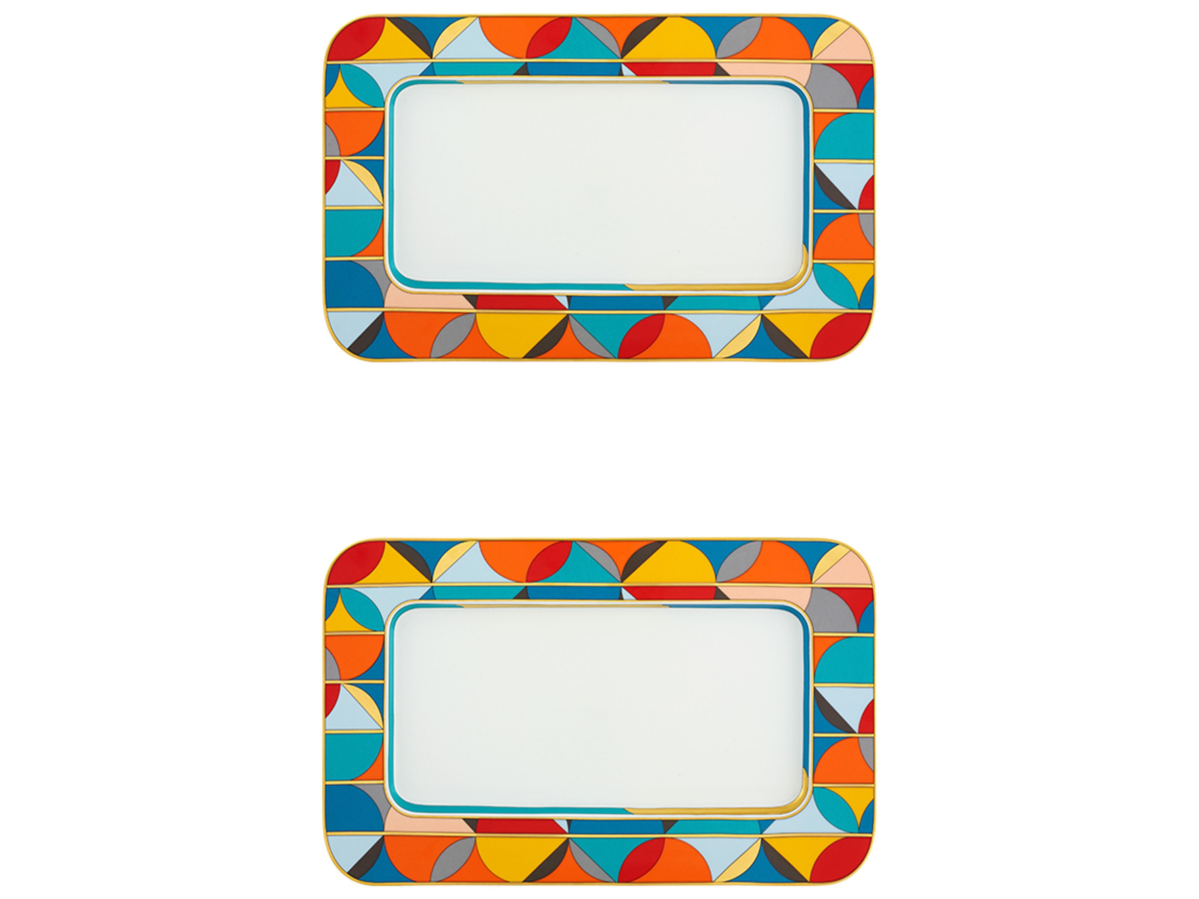 Vista Alegre Futurismo Platter Set of 2