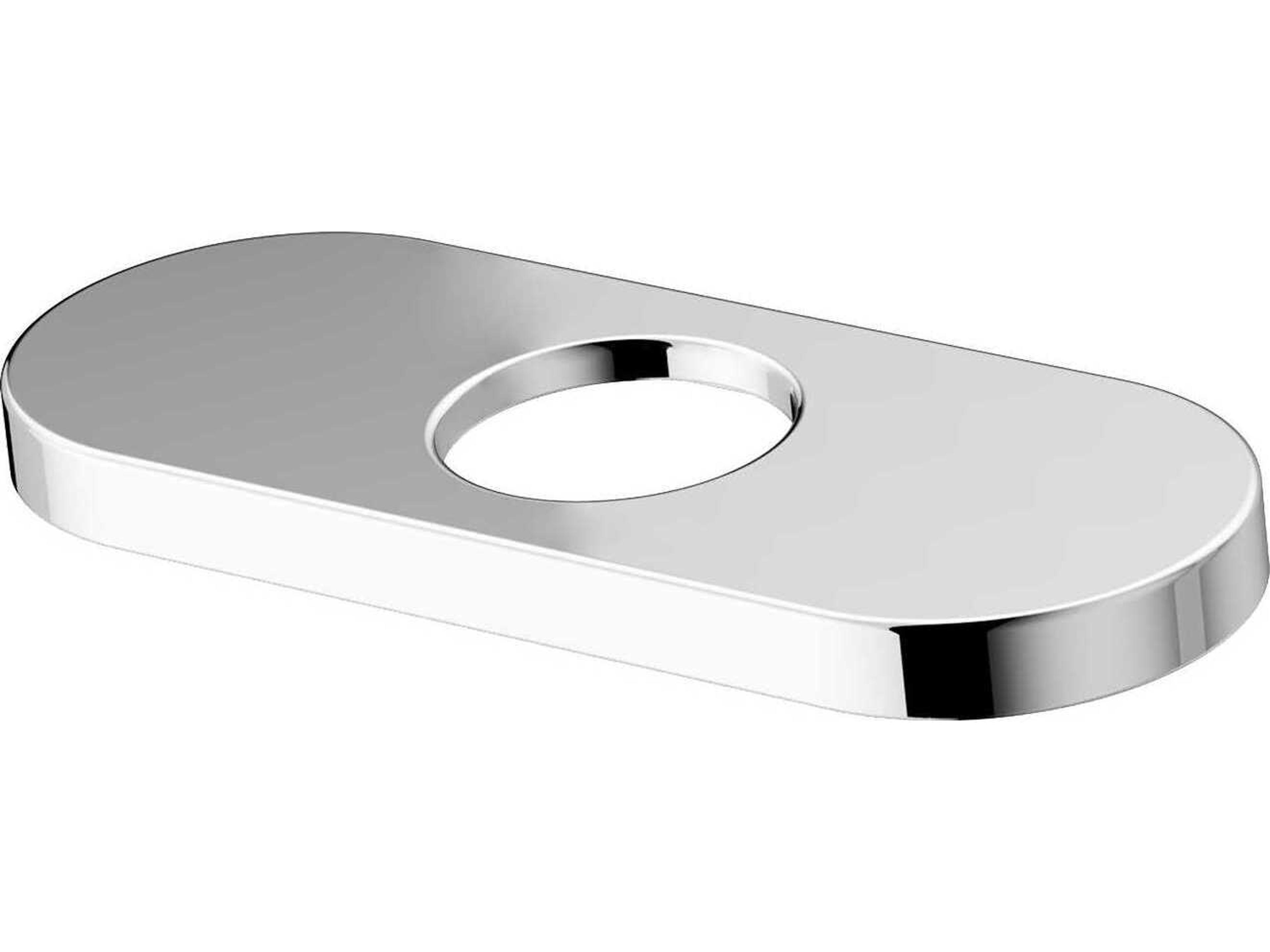 Vigo Chrome Bathroom Deck Plate