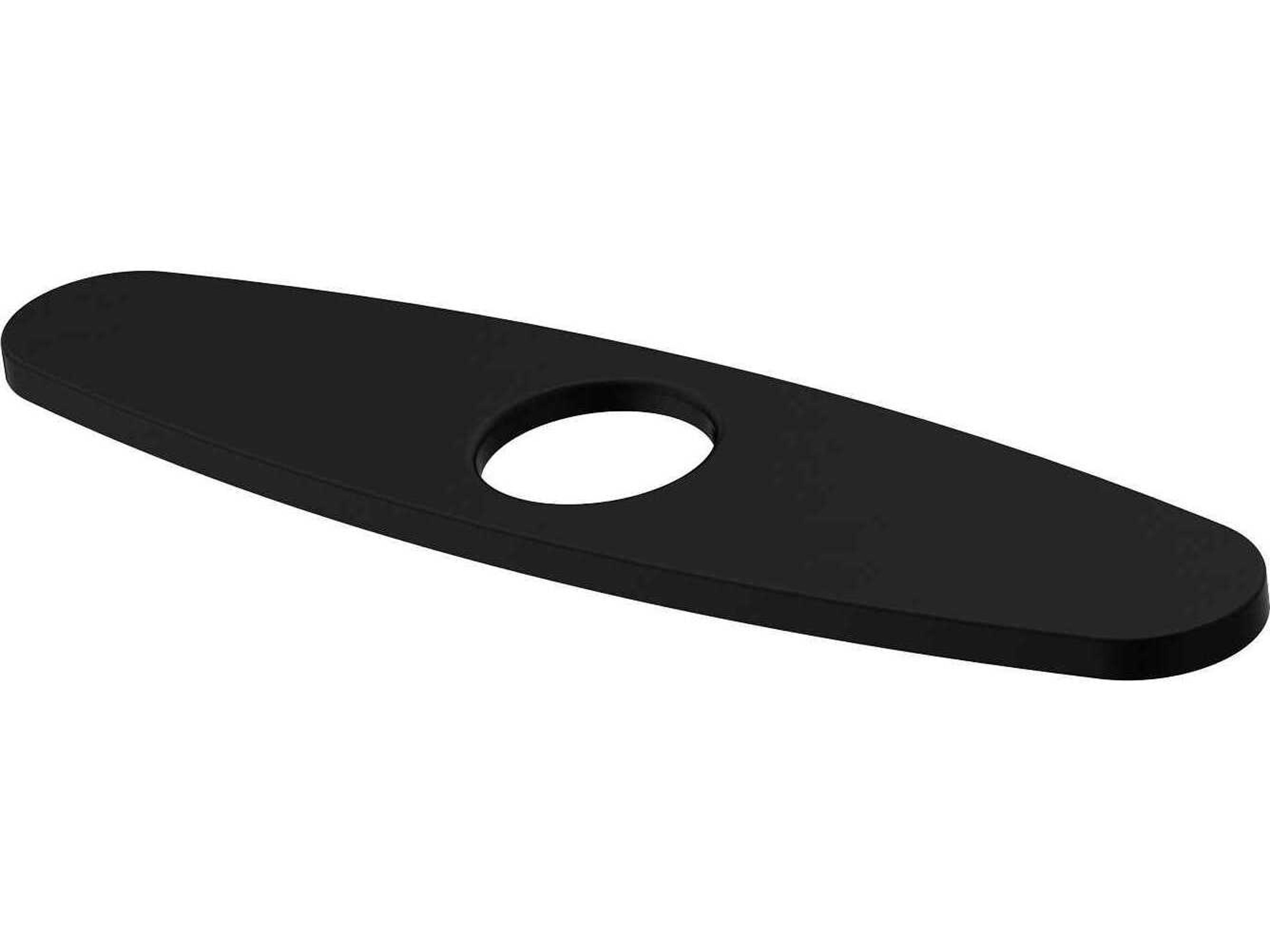 Vigo Matte Black Kitchen Deck Plate