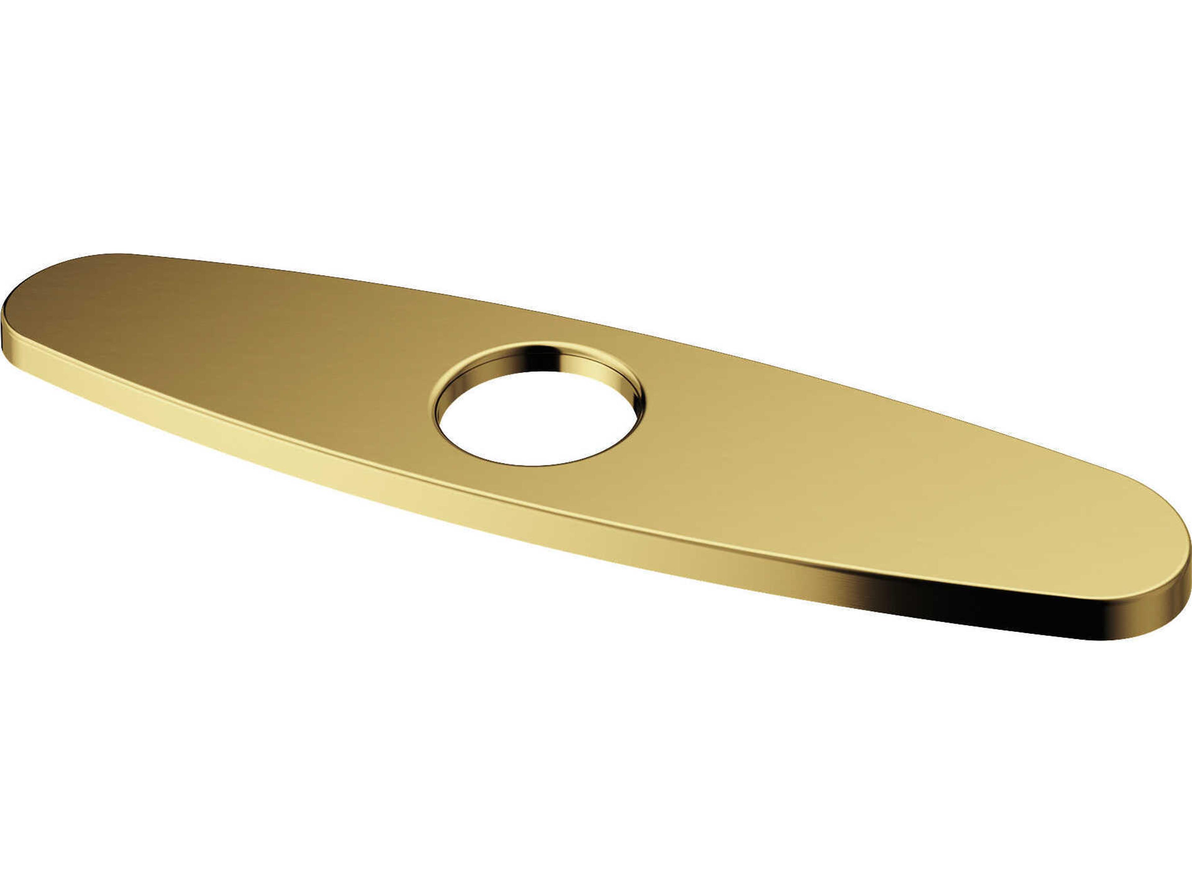 Vigo Matte Brushed Gold Kitchen Deck Plate