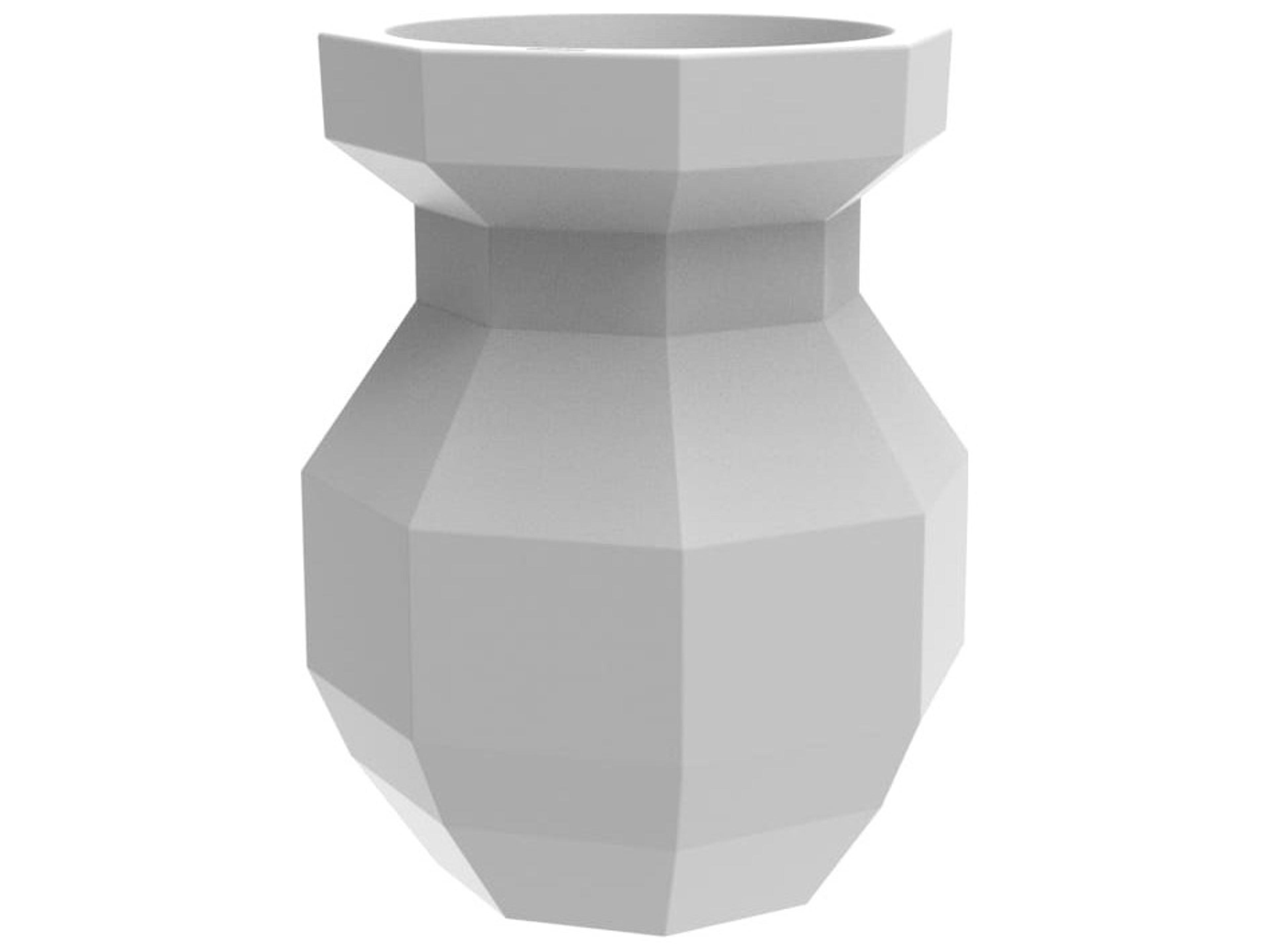 Vondom Outdoor Origami White Planter