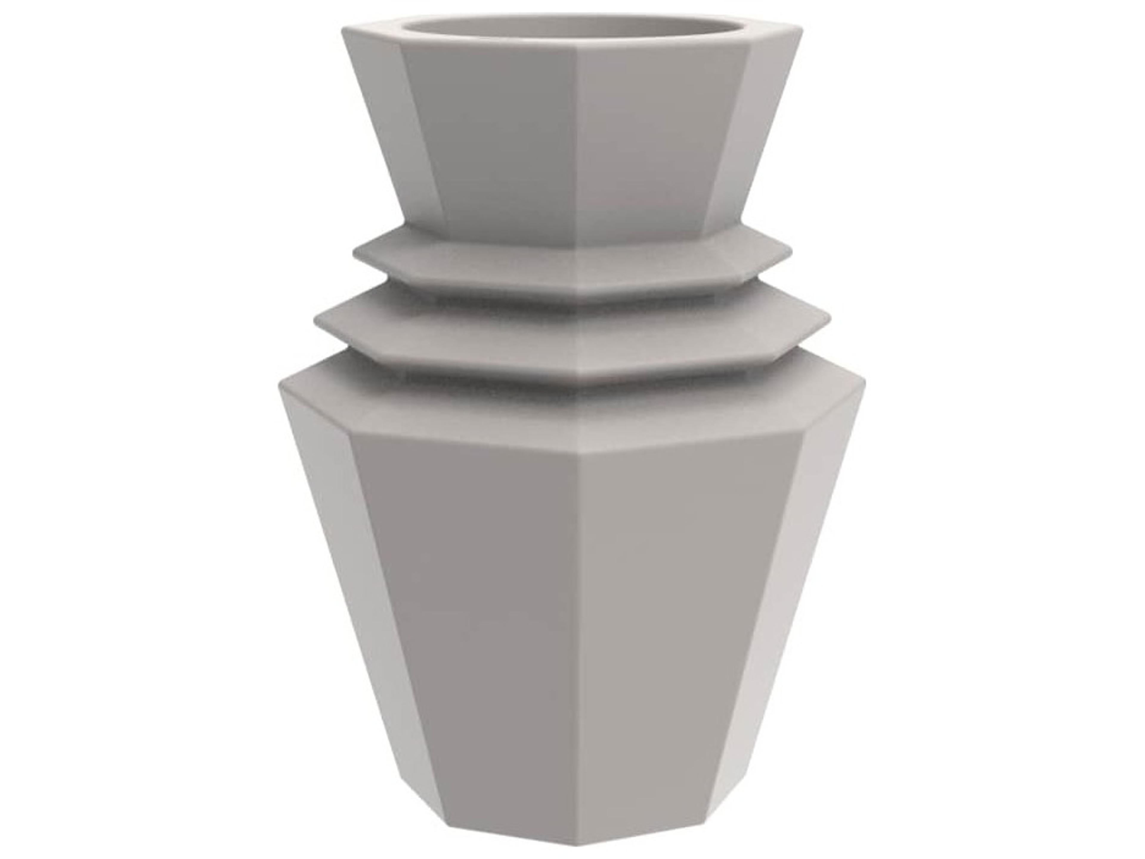 Vondom Outdoor Origami Ecru Planter