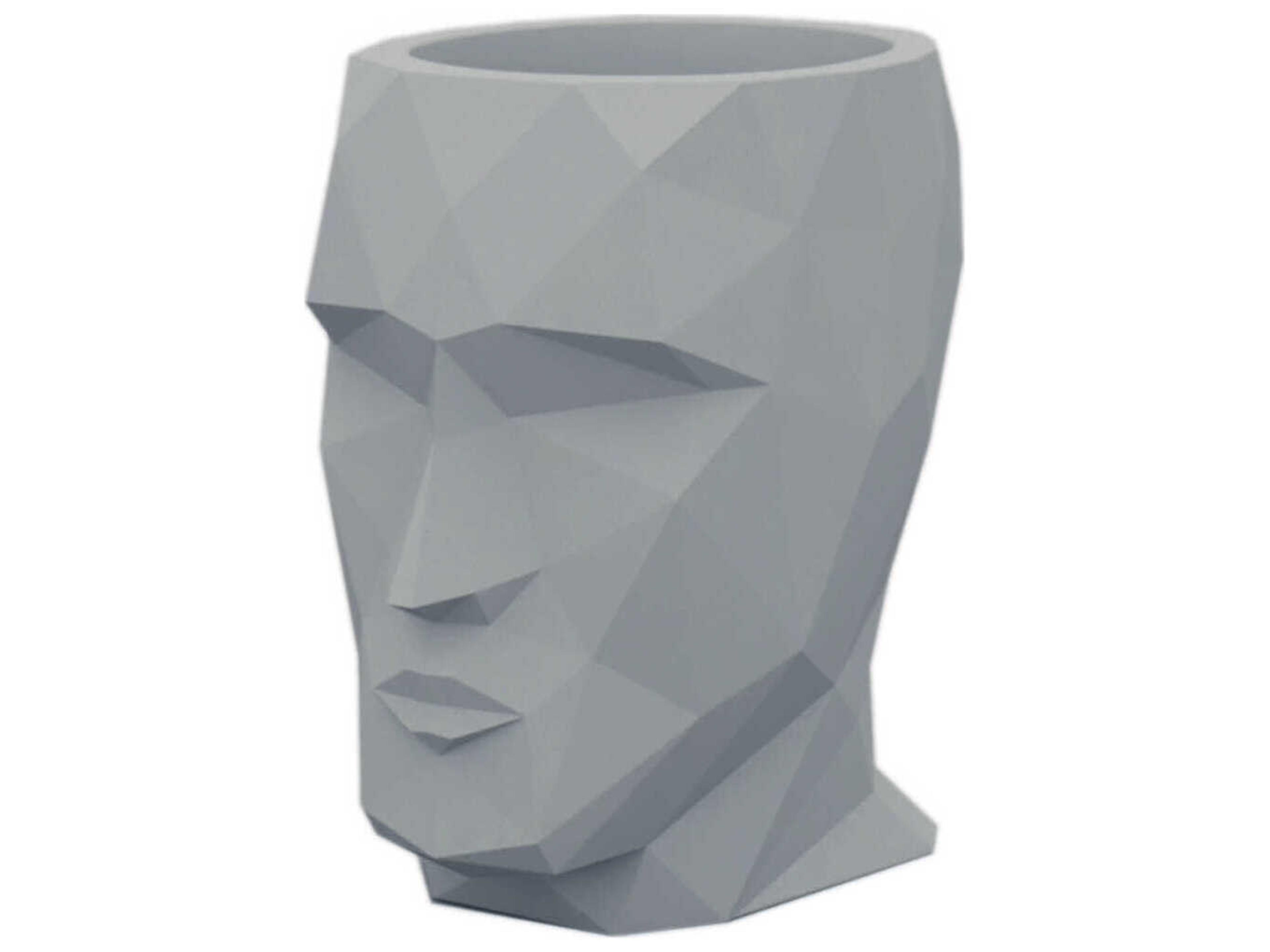 Vondom Outdoor Adan Planter Basic Gray