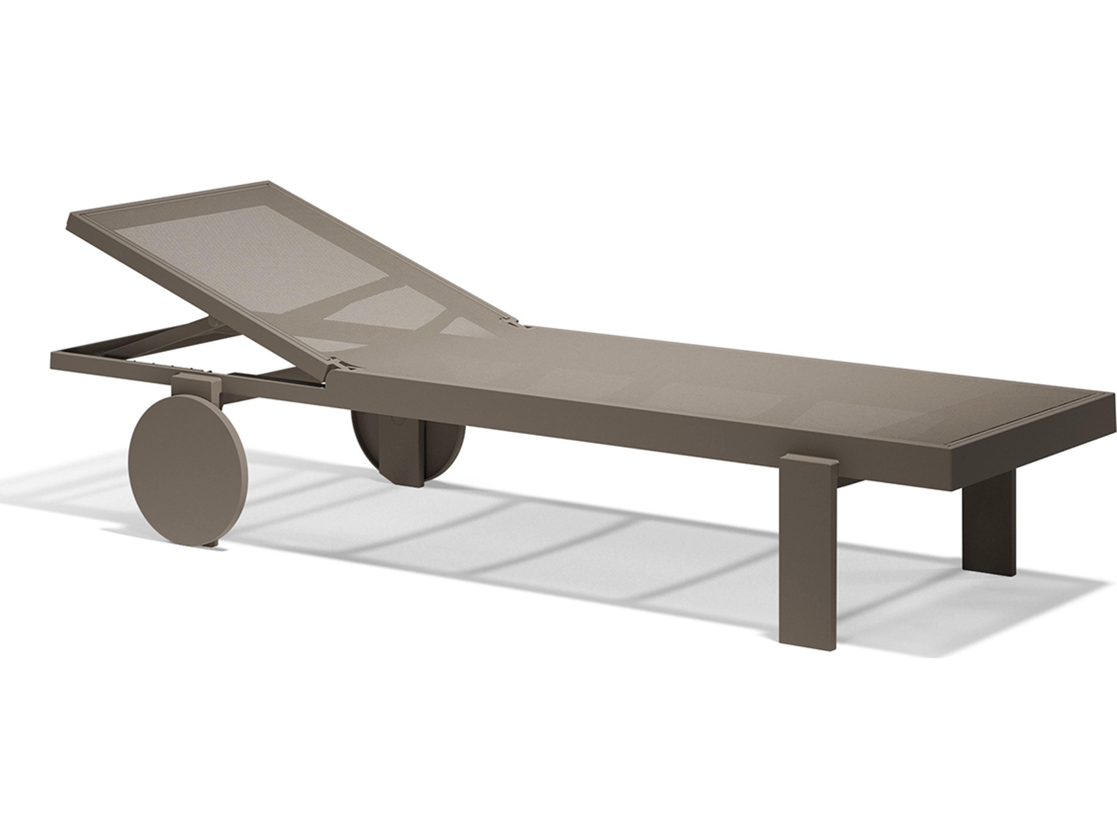 Gatsby Tortora Polypropylene Sling Chaise Lounge (Set of 2)