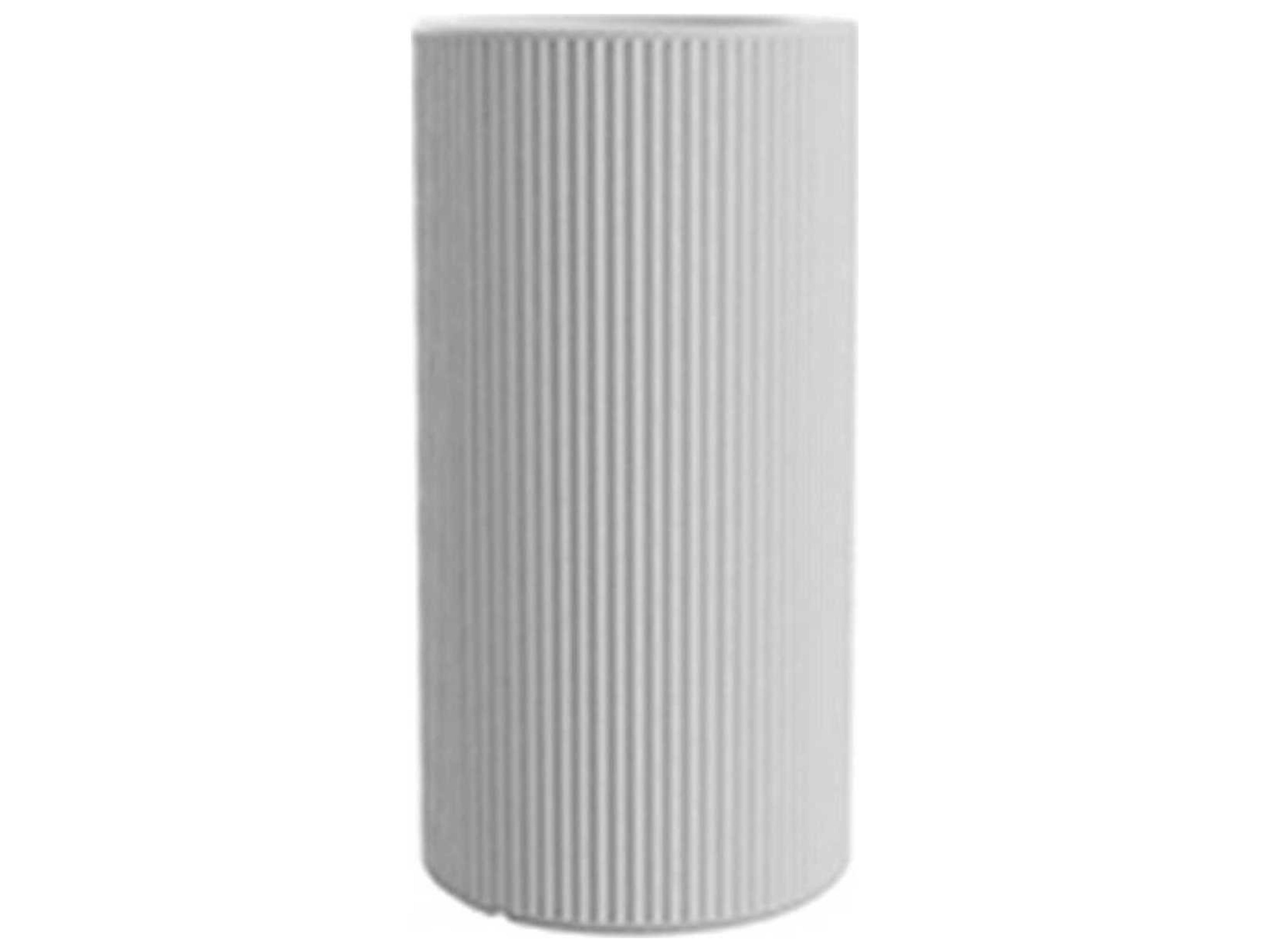 Vondom Outdoor Gatsby Tall Cylinder Planter x H Basic White