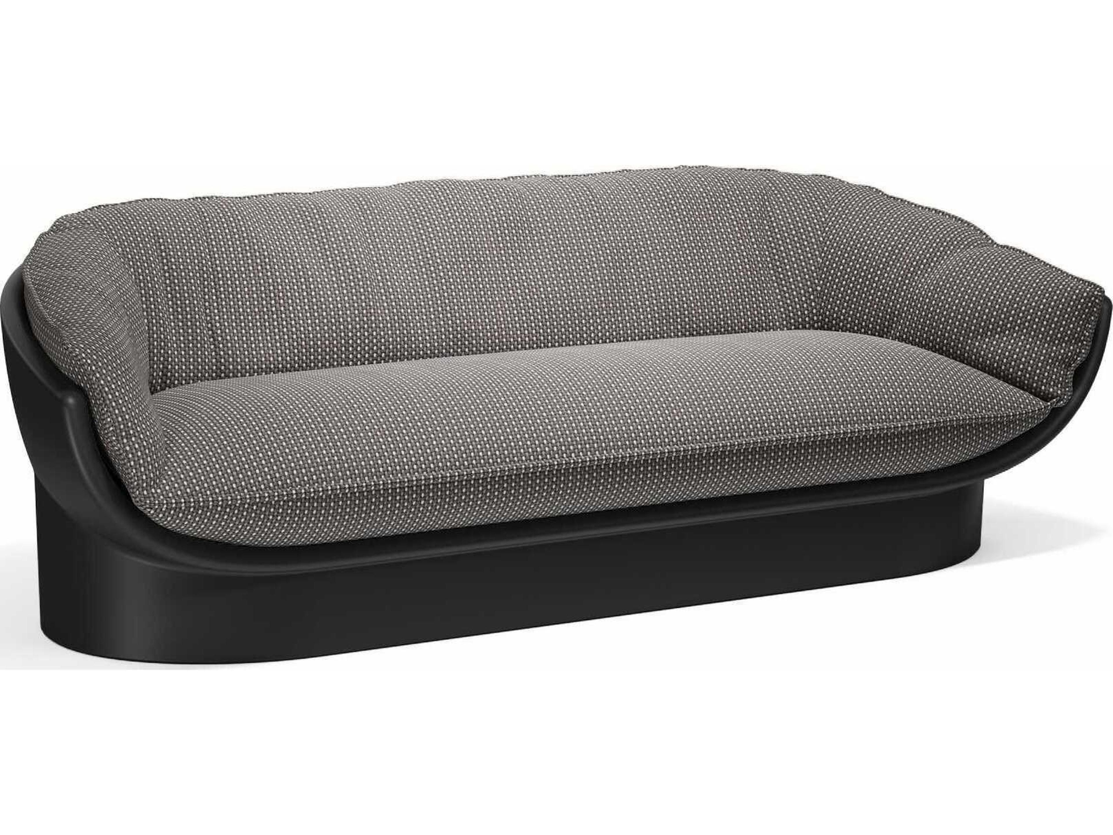 Vondom Outdoor Luna Sofa Black Getaria Moon Upholstery