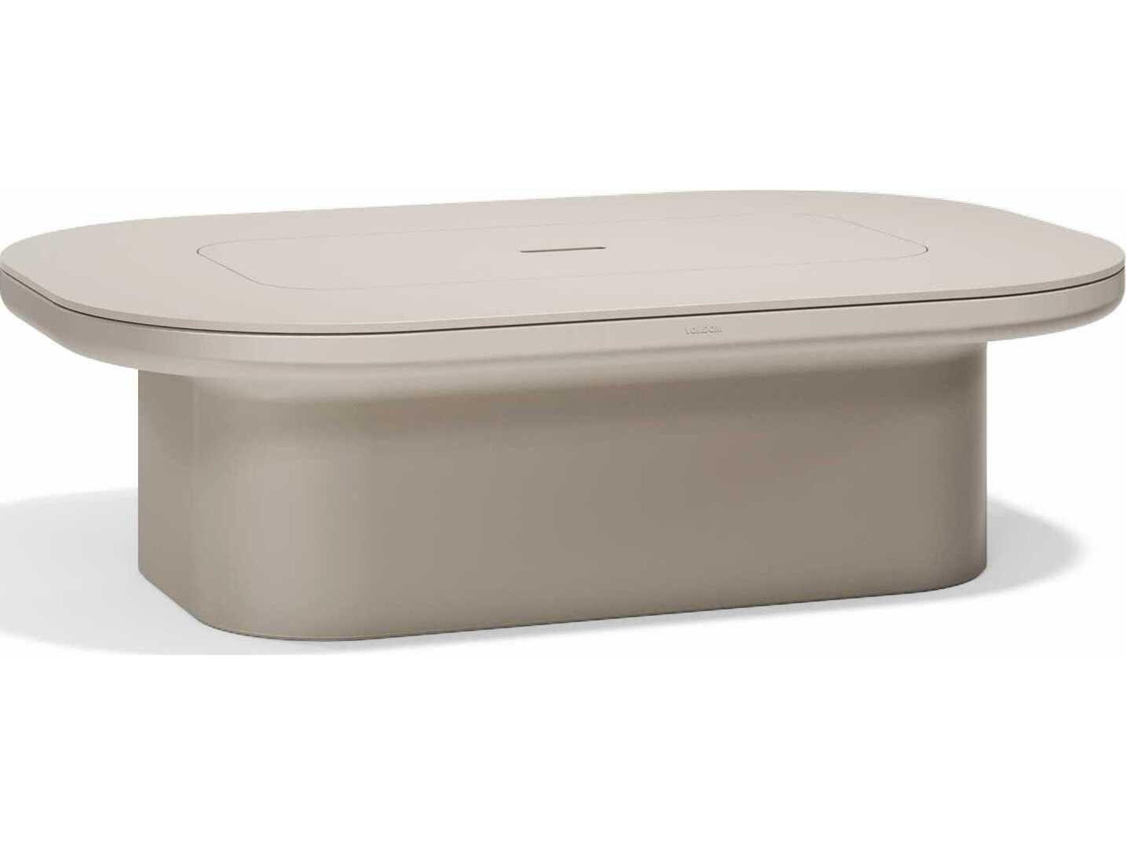 Vondom Outdoor Luna Coffee Table Ecru