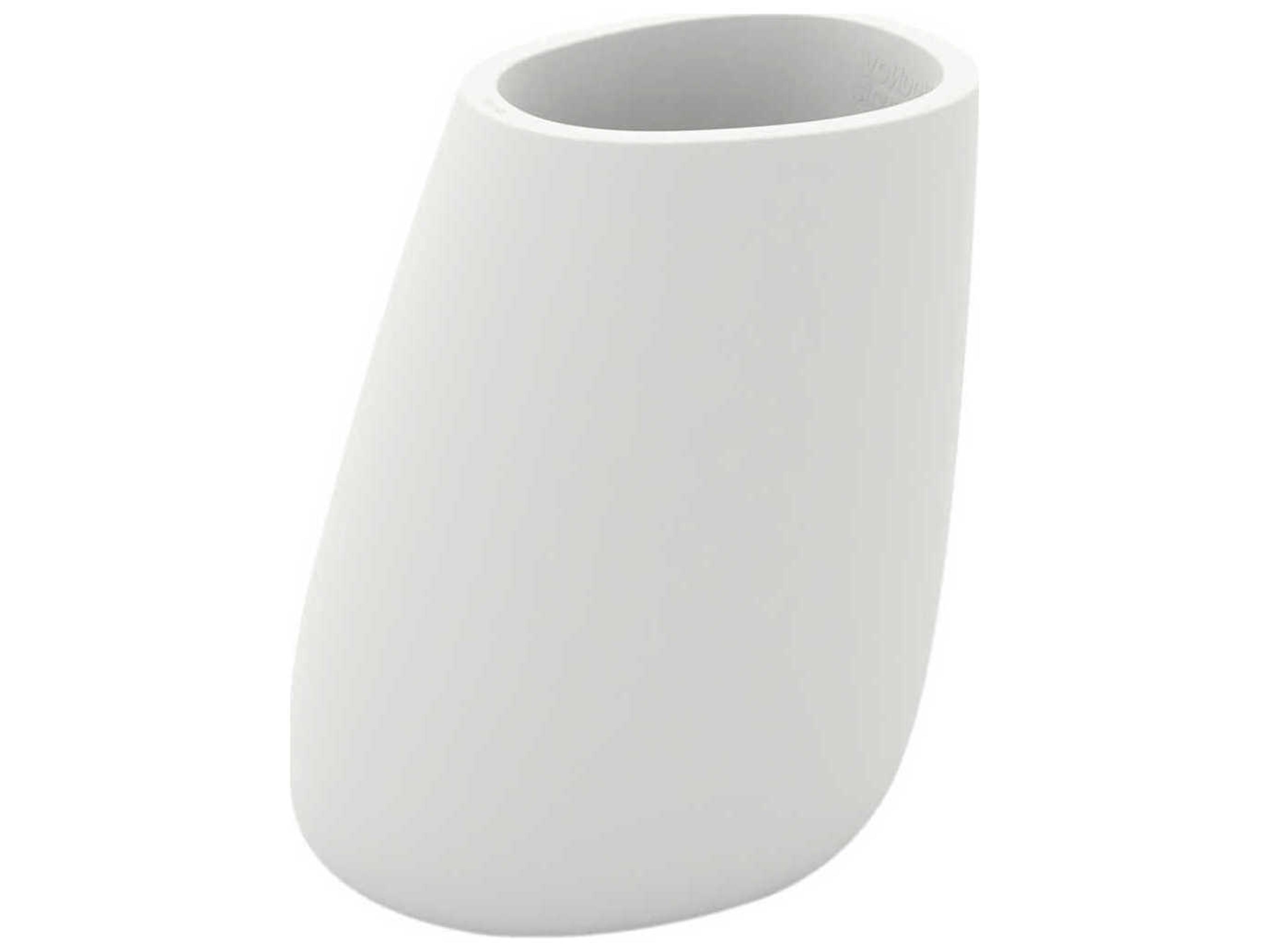 Vondom Outdoor Stone White Matte Planter