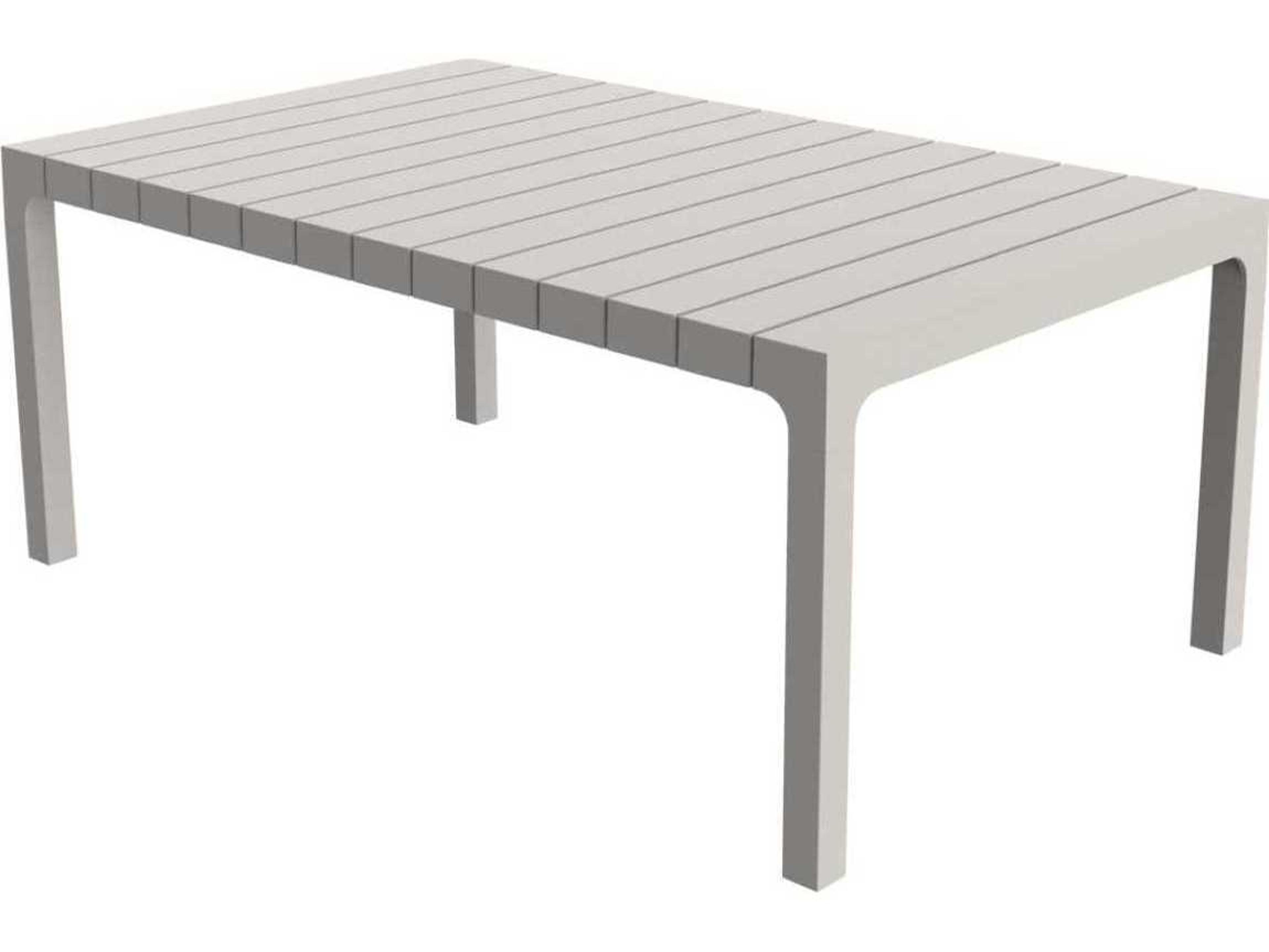 Vondom Spritz Coffee Table Set of 4 23.25 x 37.75 Basic/Injection Ecru