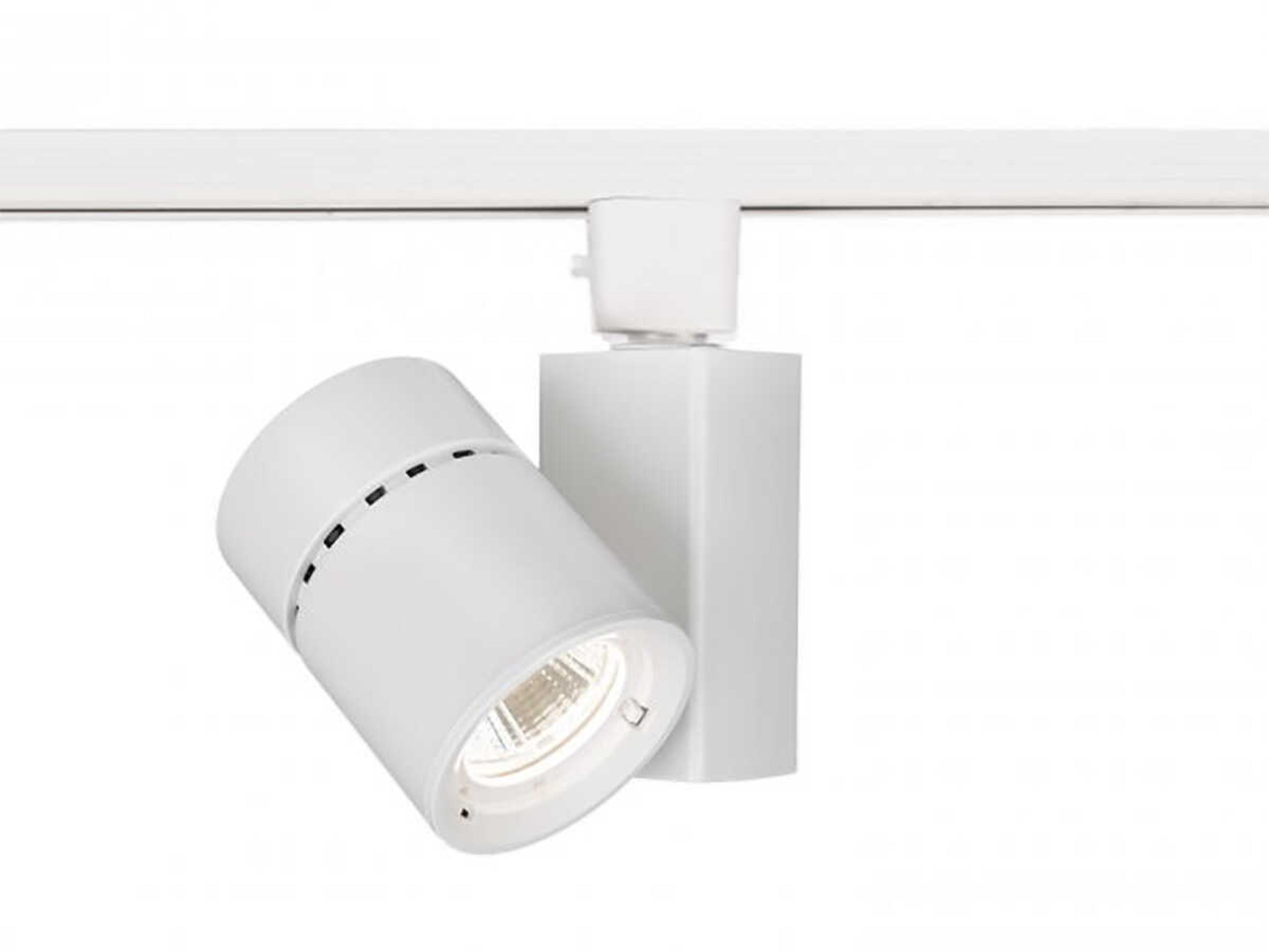 WAC Lighting Exterminator-II 1-Light White Cylinder Track Head