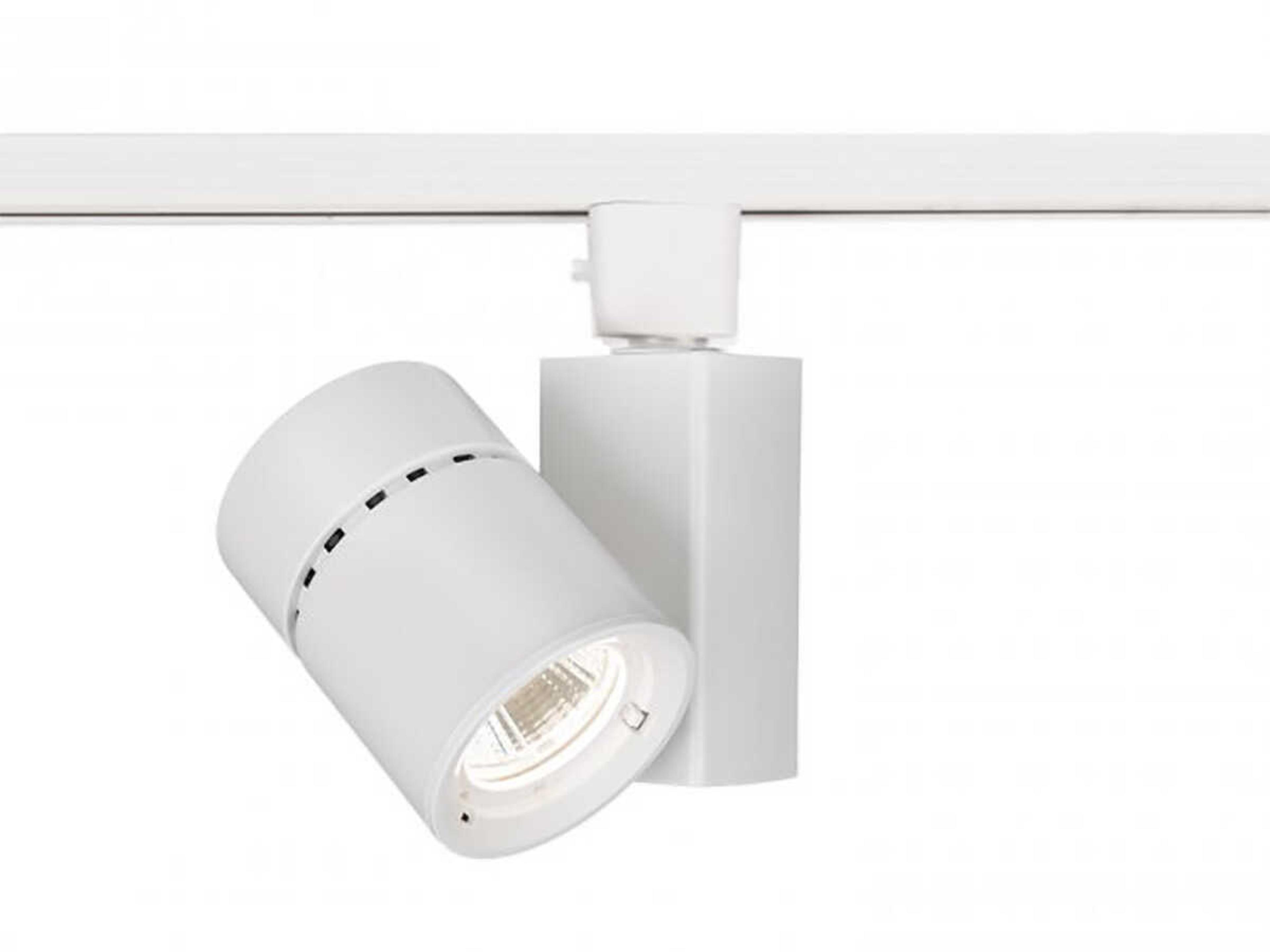 WAC Lighting Exterminator-II 1-Light White Cylinder Track Head