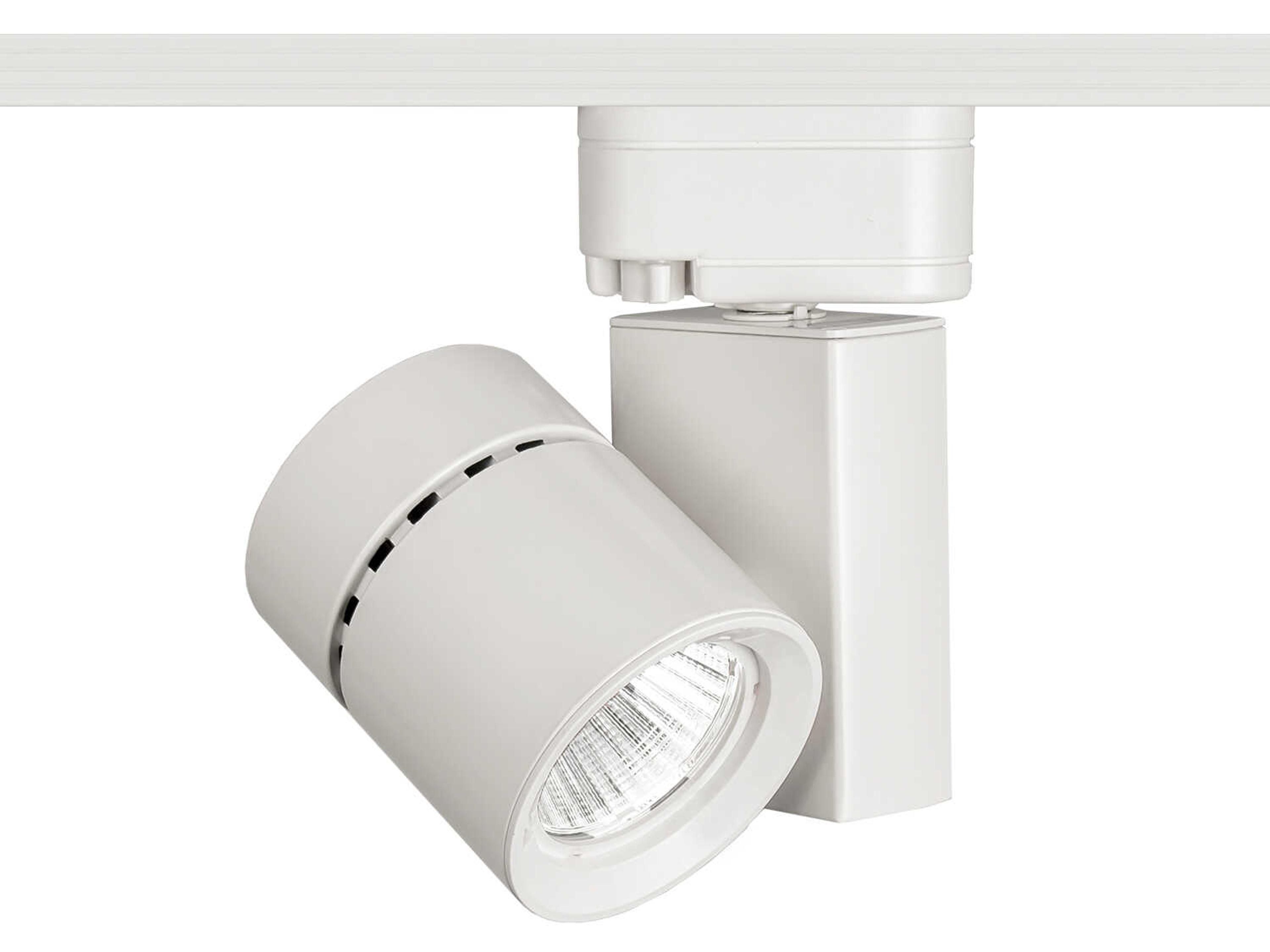 WAC Lighting Exterminator-II 1-Light White Cylinder Track Head