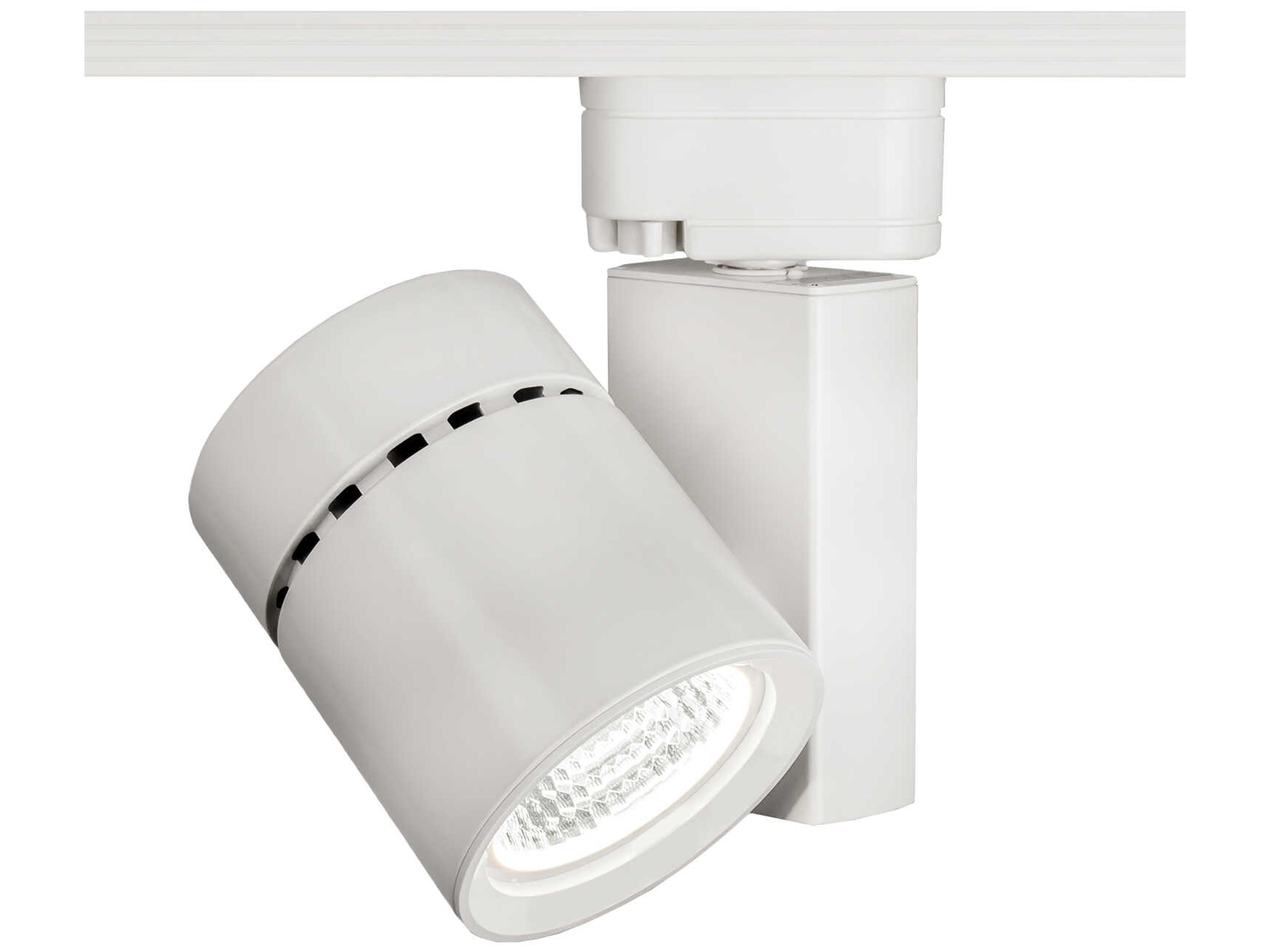 WAC Lighting Exterminator-II 1-Light White Cylinder Track Head