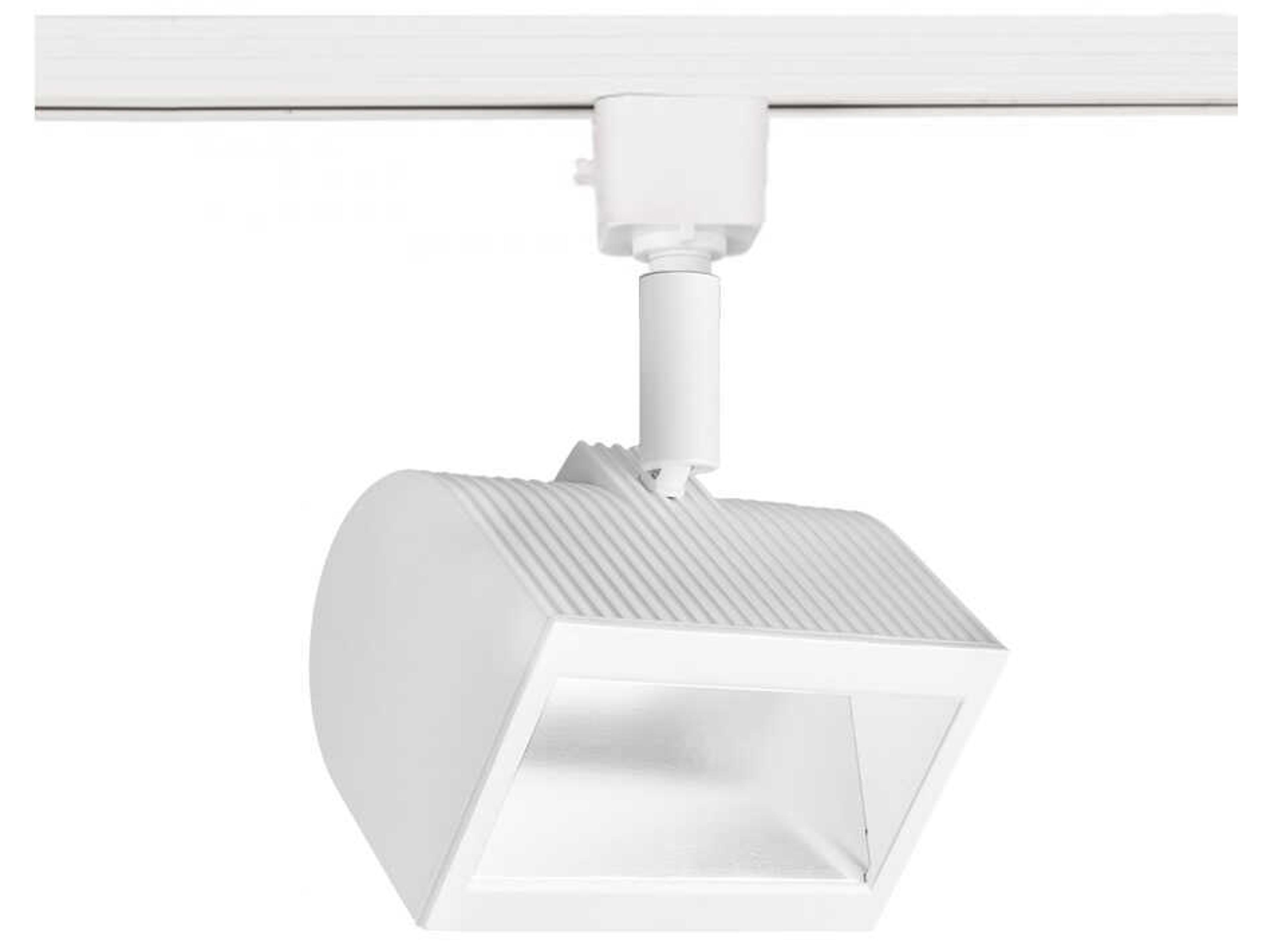WAC Lighting Wall Wash 1-Light White Track Head