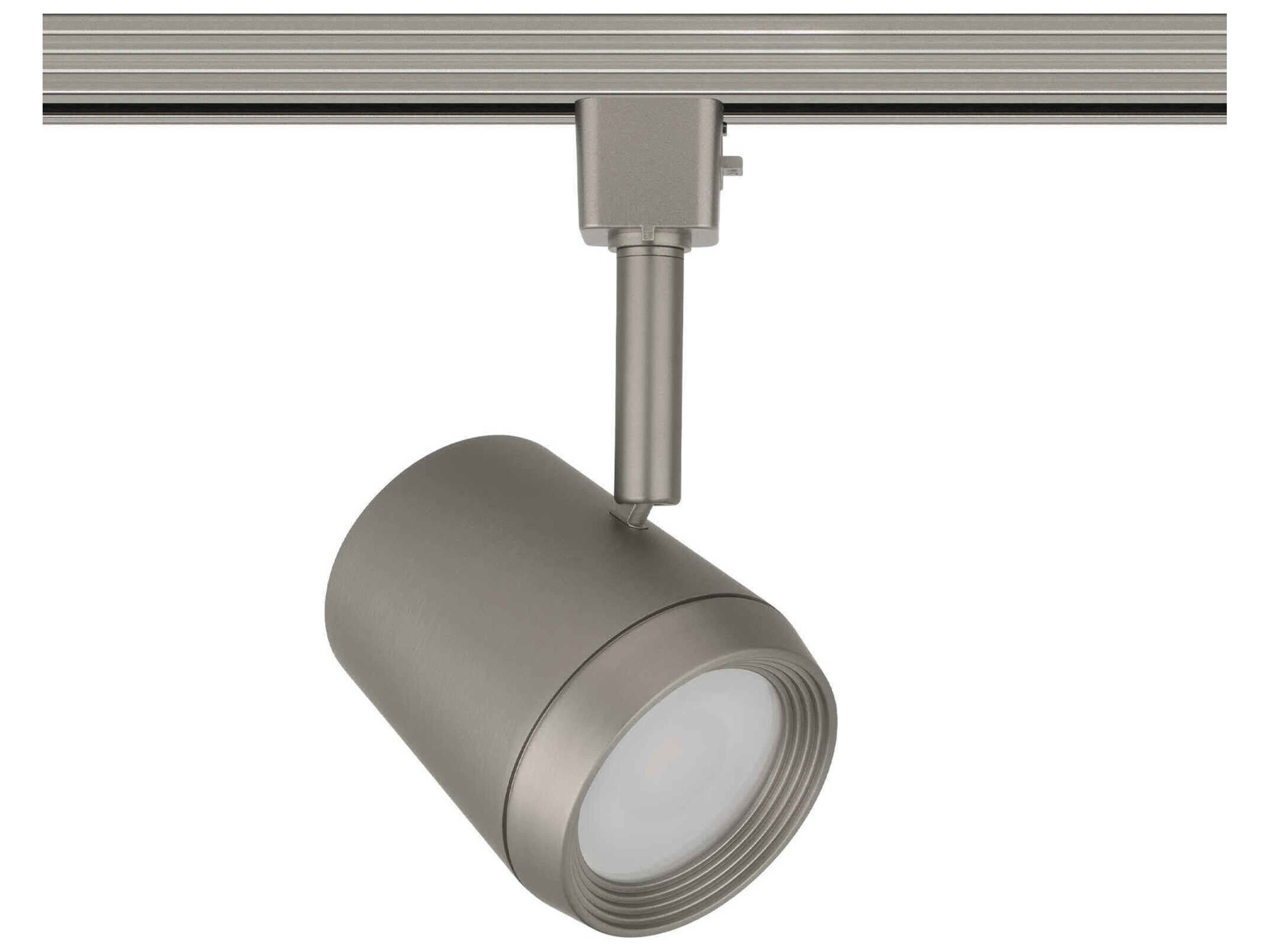 WAC Lighting Ocularc 1-Light Brushed Nickel Cylinder Track Head