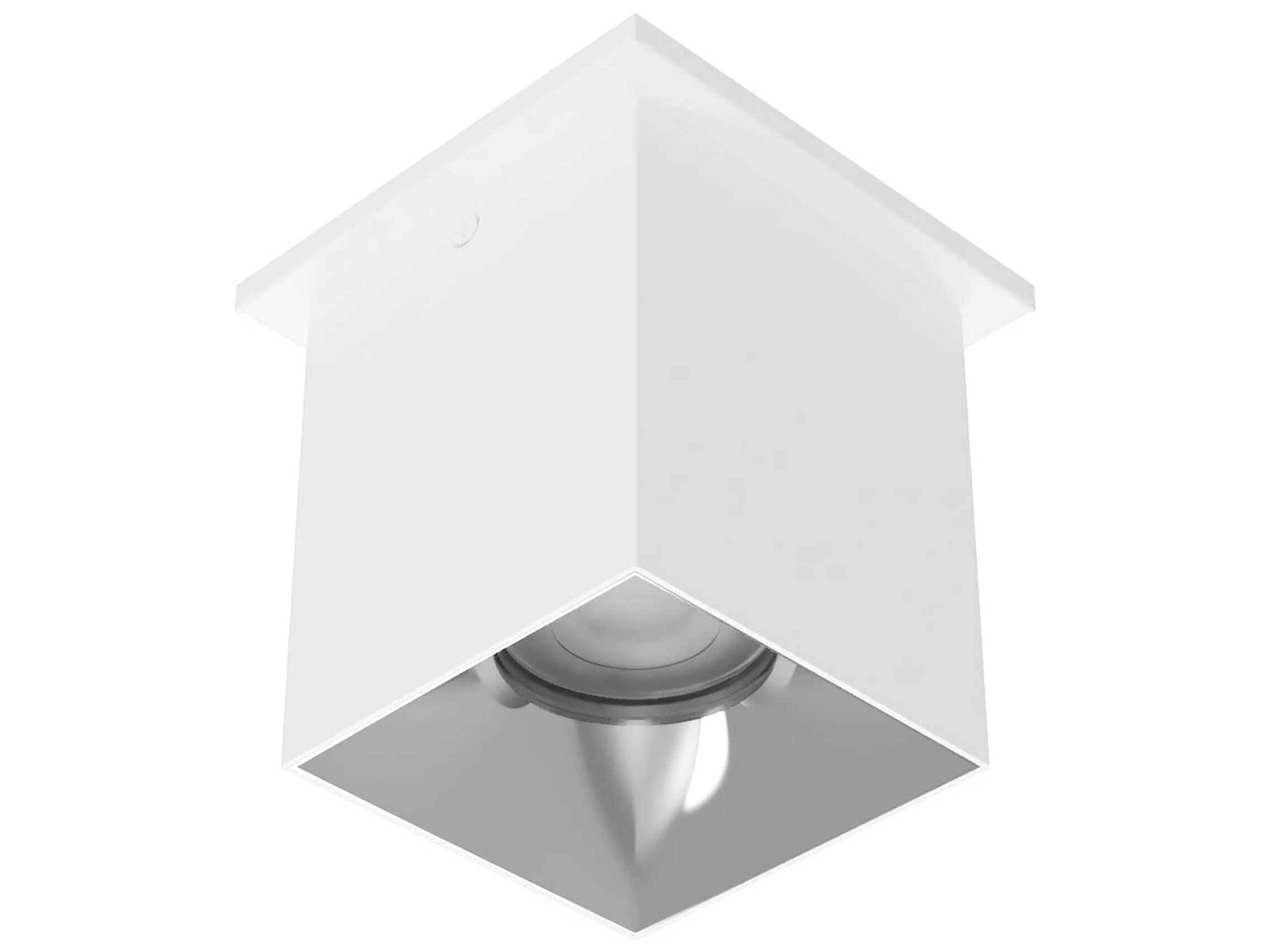 Zoron Square 1-Light Trimmed Outdoor Ceiling Light