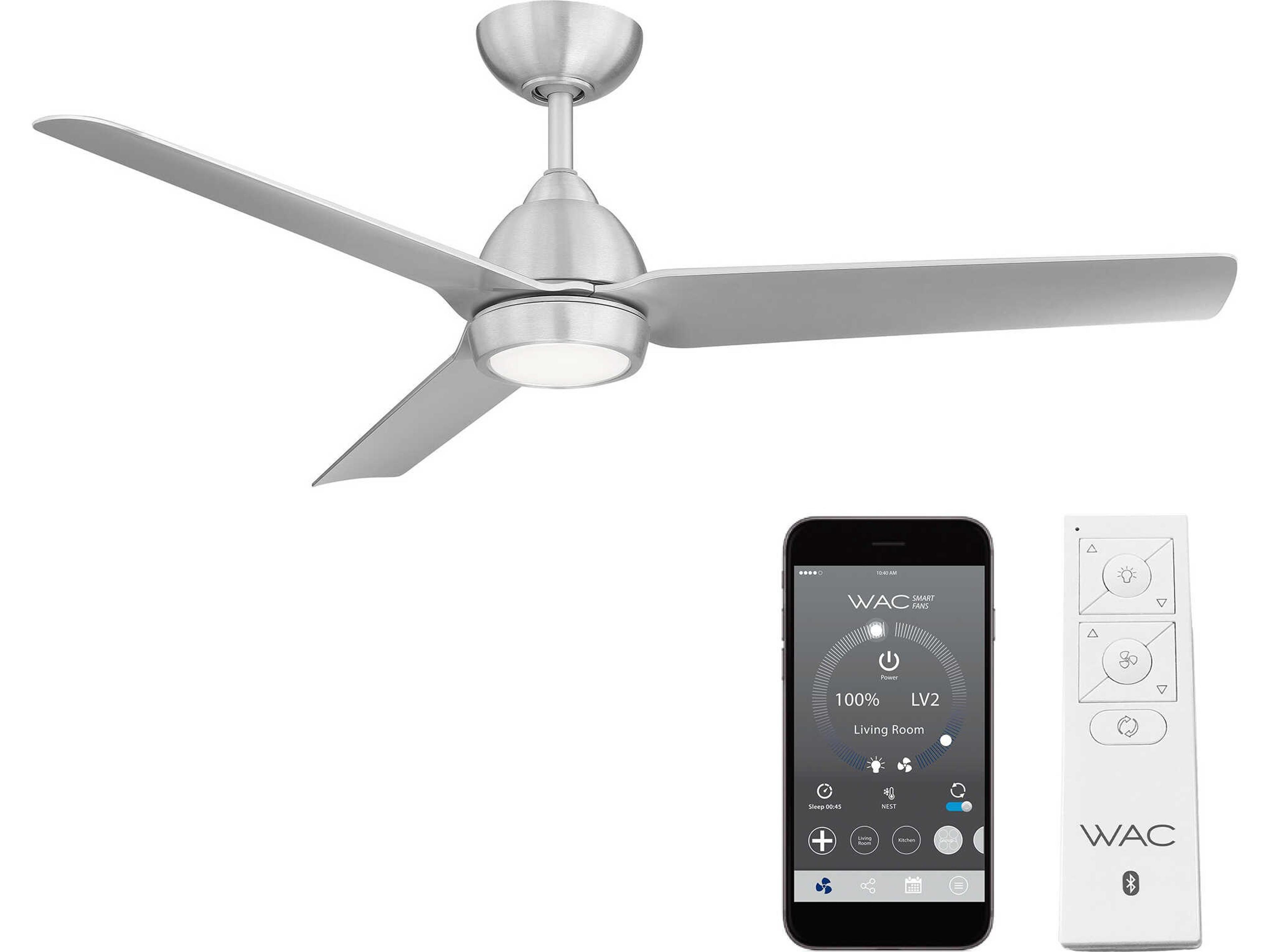 WAC Lighting Mocha 54" LED Ceiling Fan