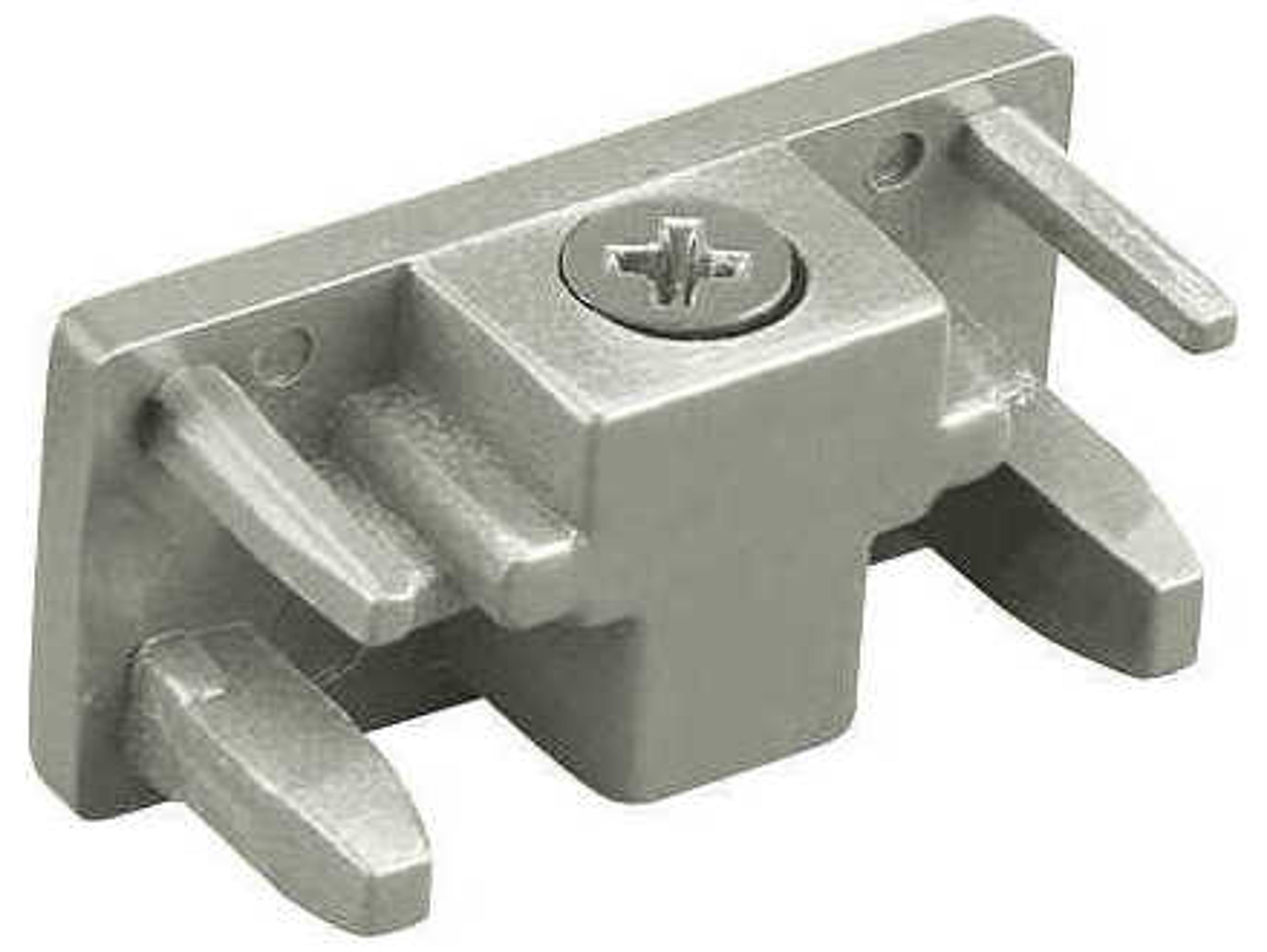 WAC Lighting Brushed Nickel H-Track End Cap