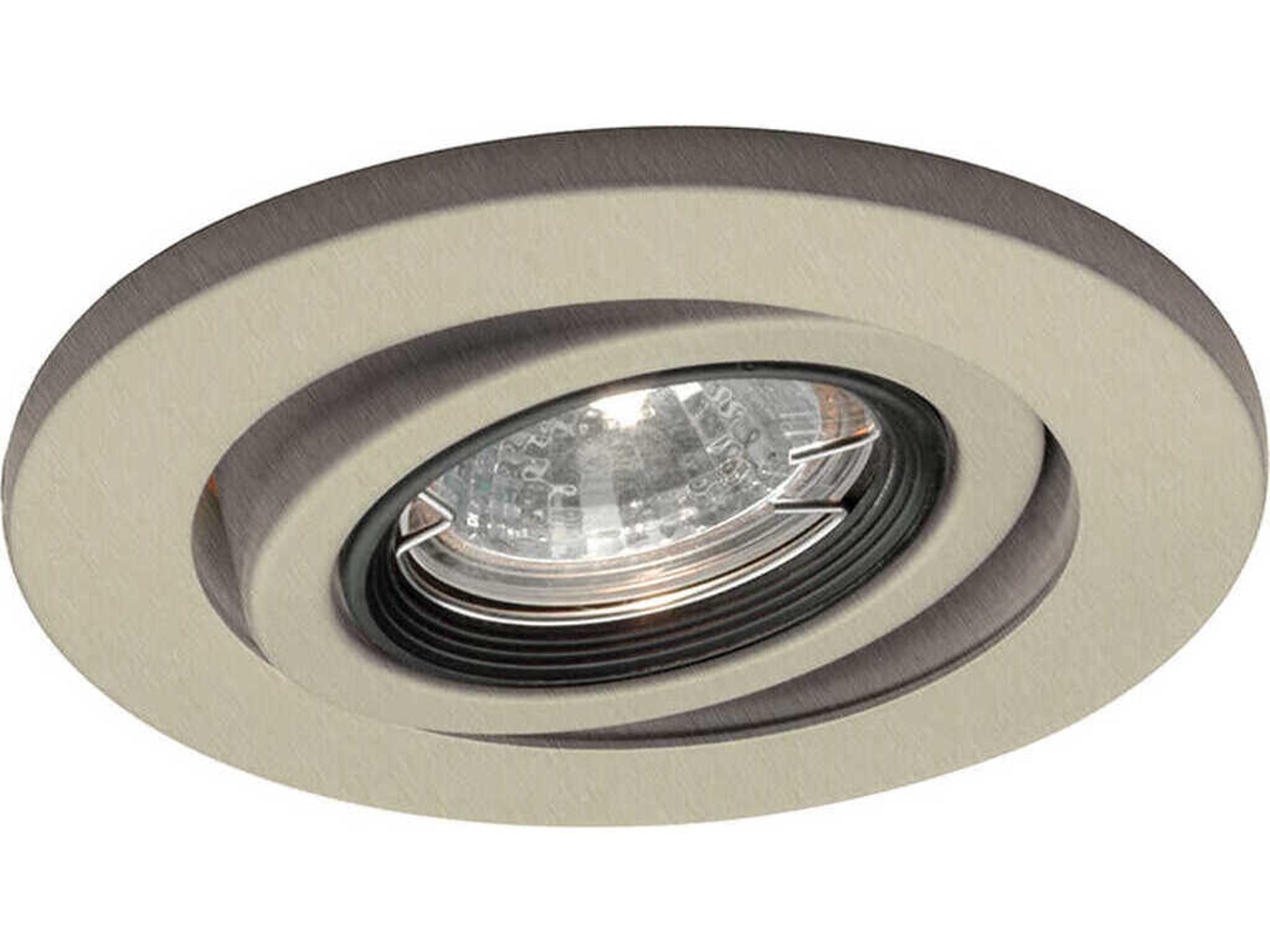WAC Lighting 1-Light Brushed Nickel Round Recessed Light